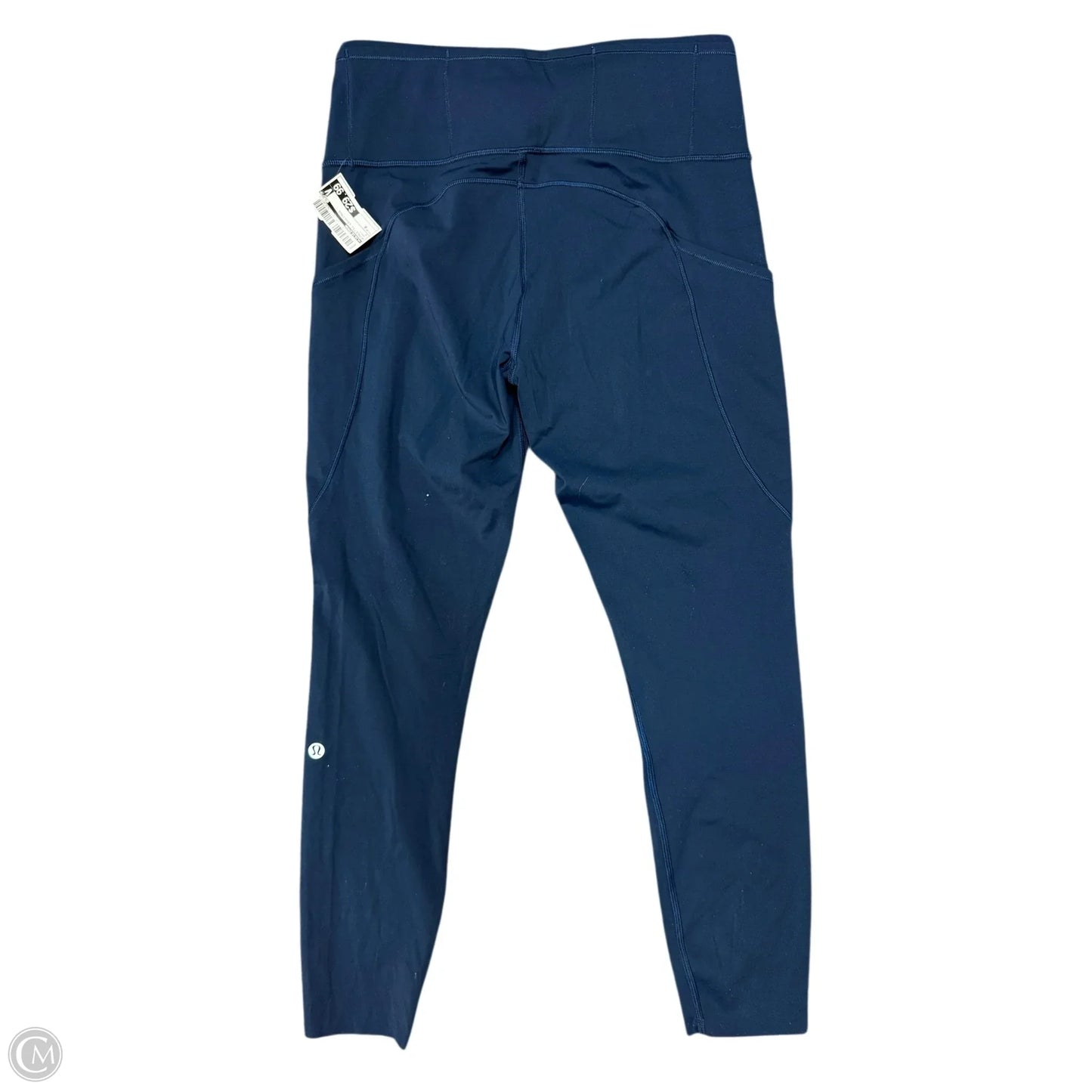 Athletic Leggings By Lululemon In Navy, Size: 8