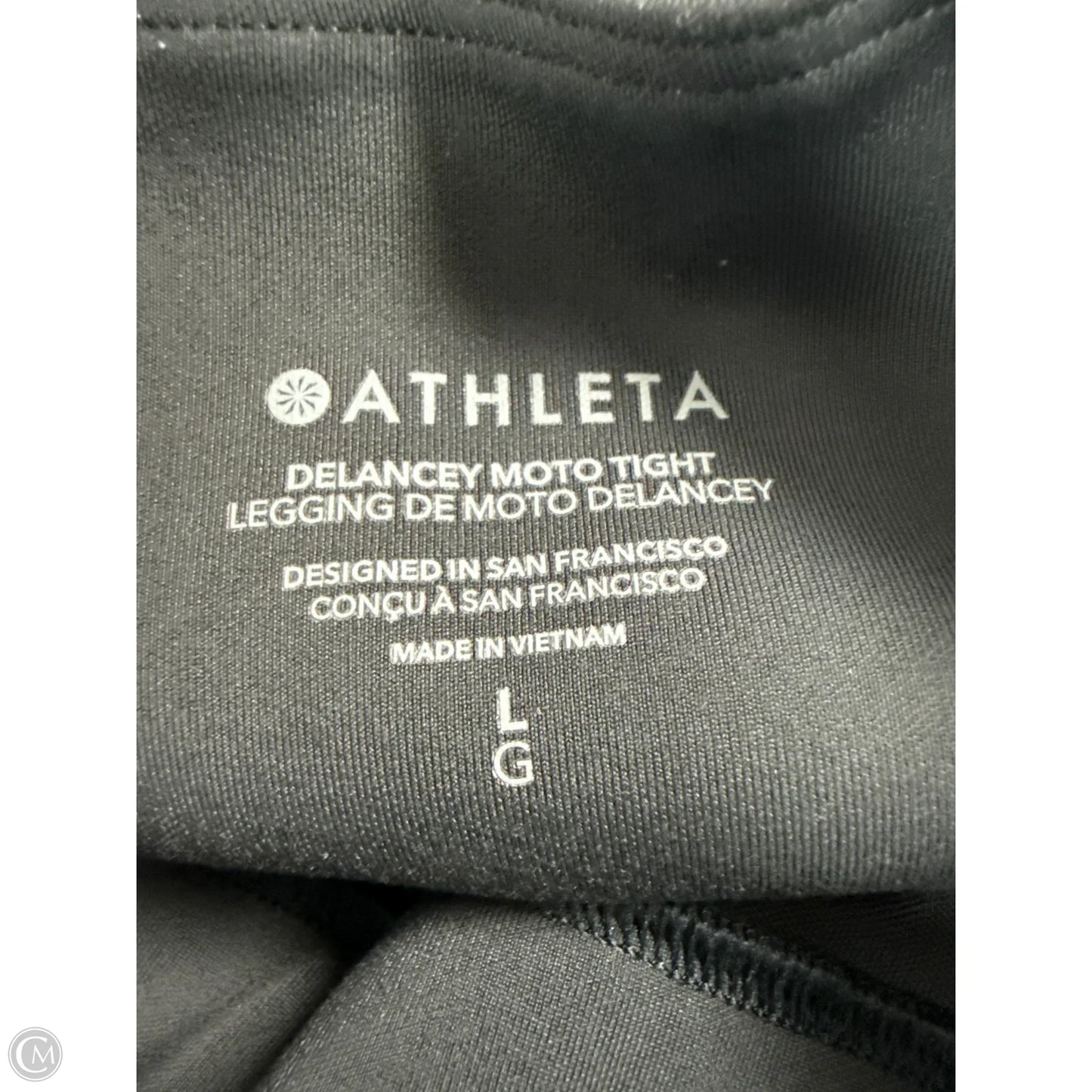 Athletic Pants By Athleta In Black, Size: L