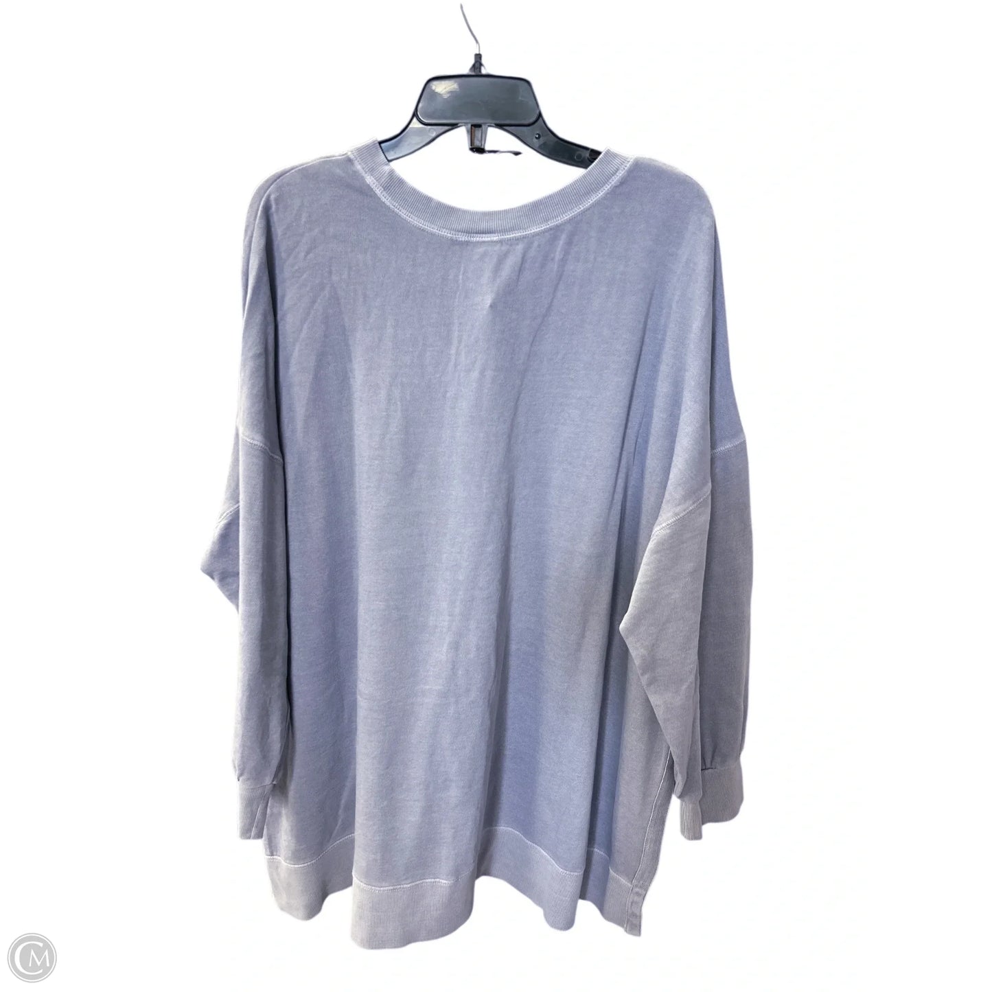 Sweatshirt Crewneck By Old Navy In Purple, Size: 3x