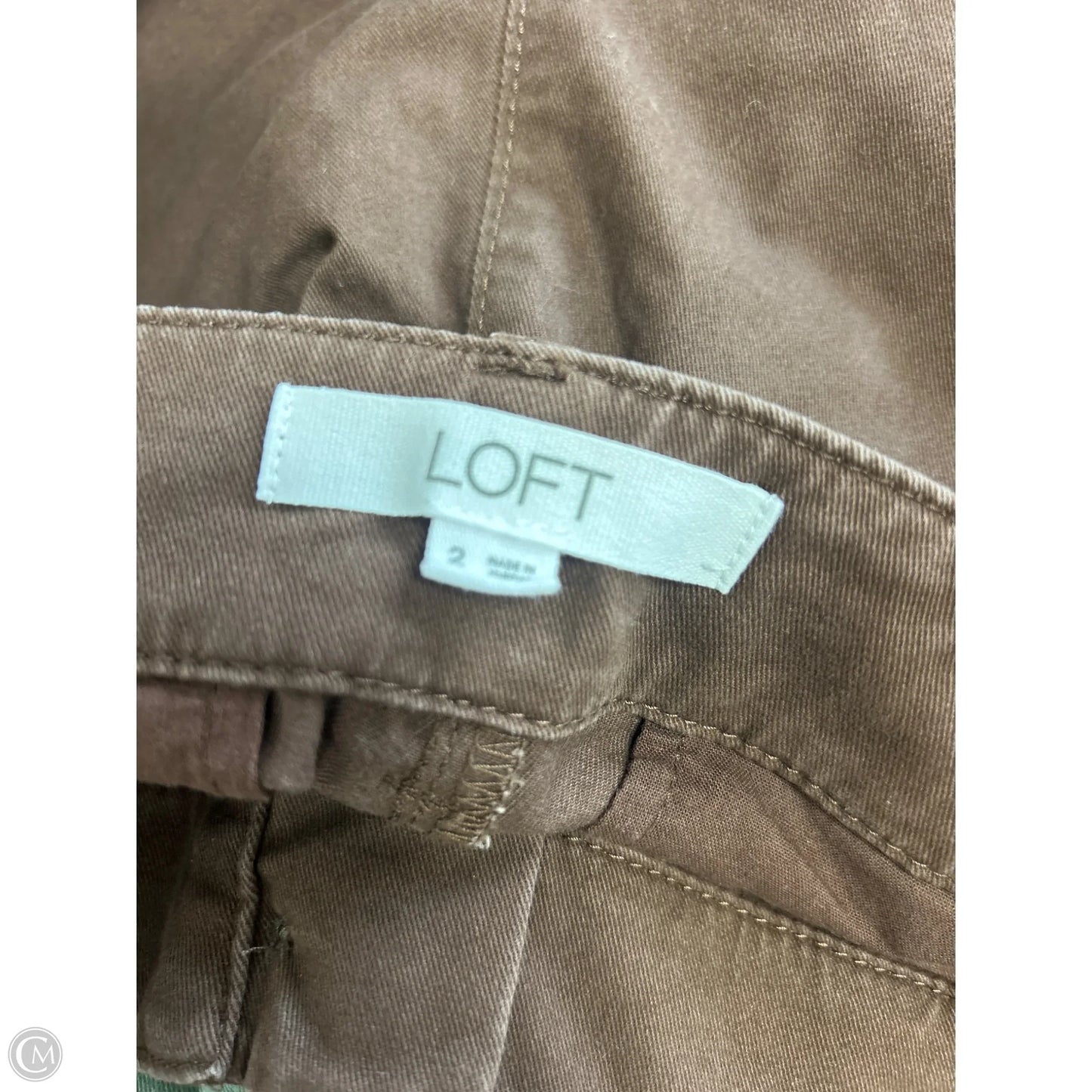Shorts By Loft In Brown, Size: 2