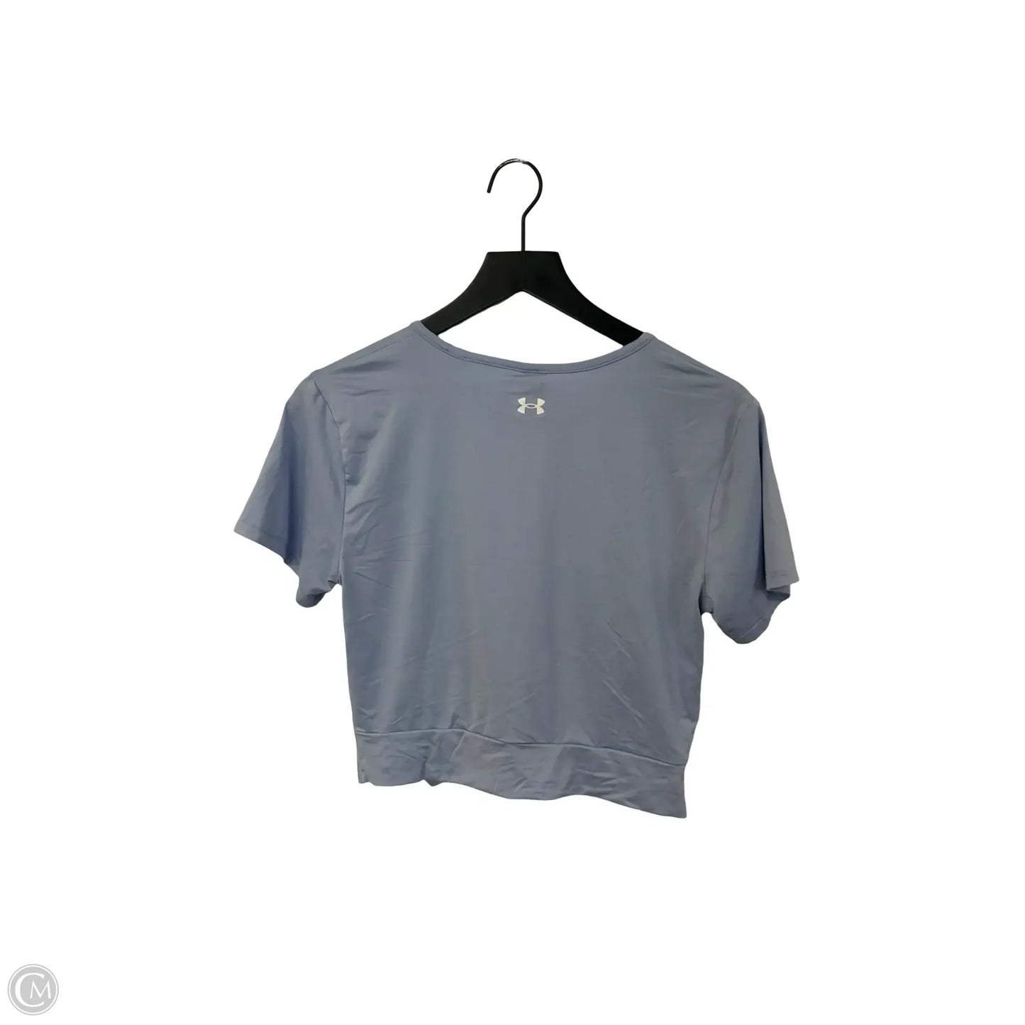 Athletic Top Short Sleeve By Under Armour In Purple, Size: L
