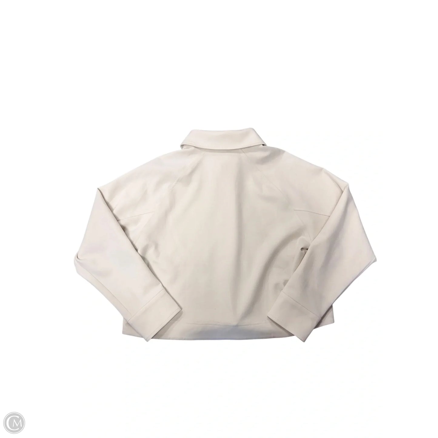 Jacket Shirt By Athleta In Cream, Size: S