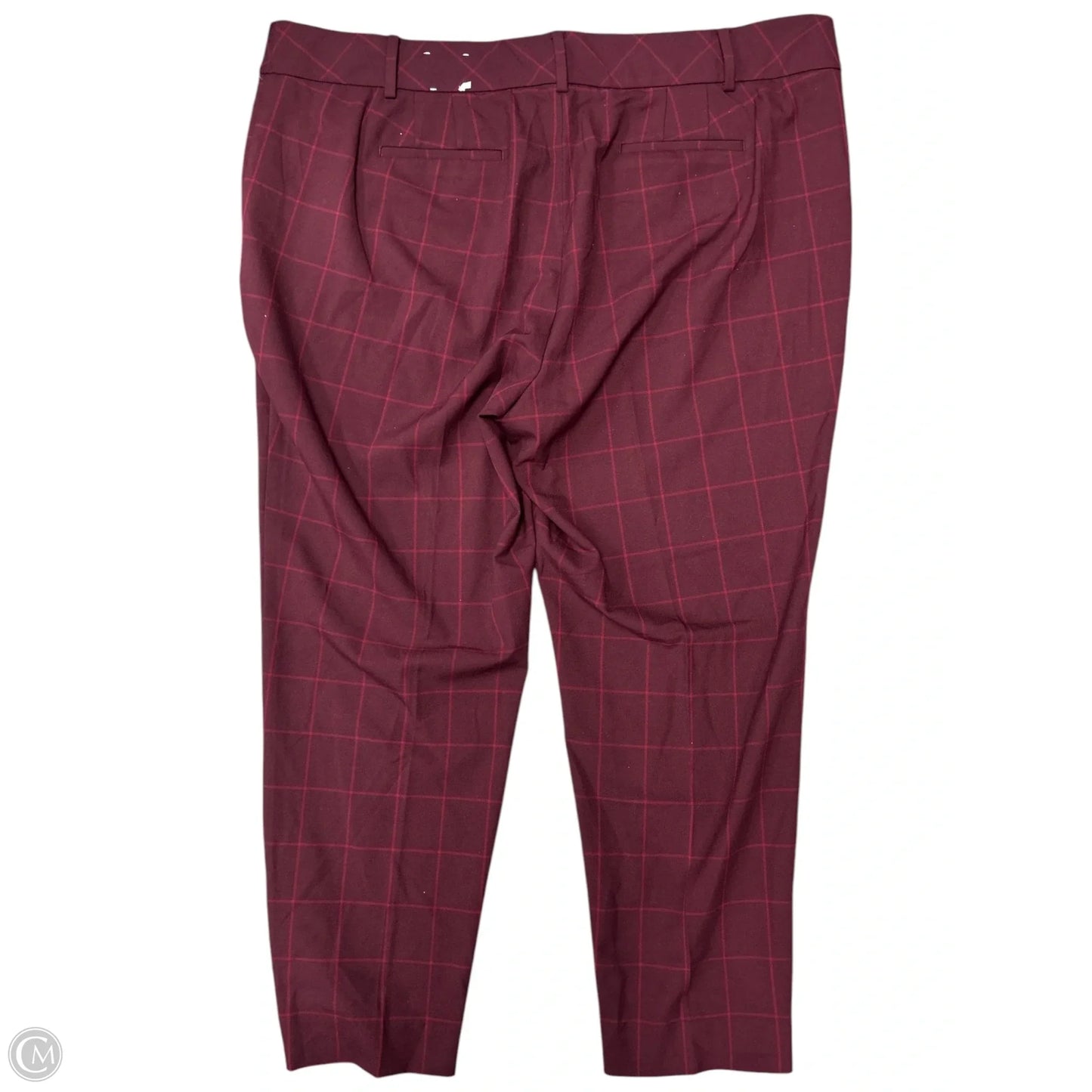 Pants Dress By Talbots In Maroon, Size: 20