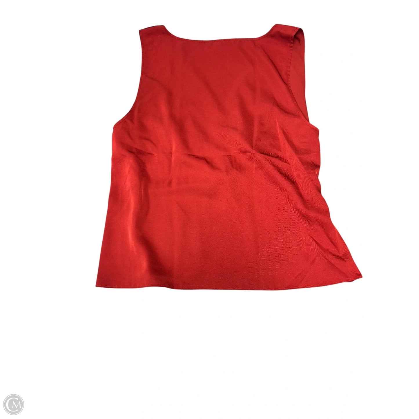 Top Sleeveless By Banana Republic In Red, Size: 20