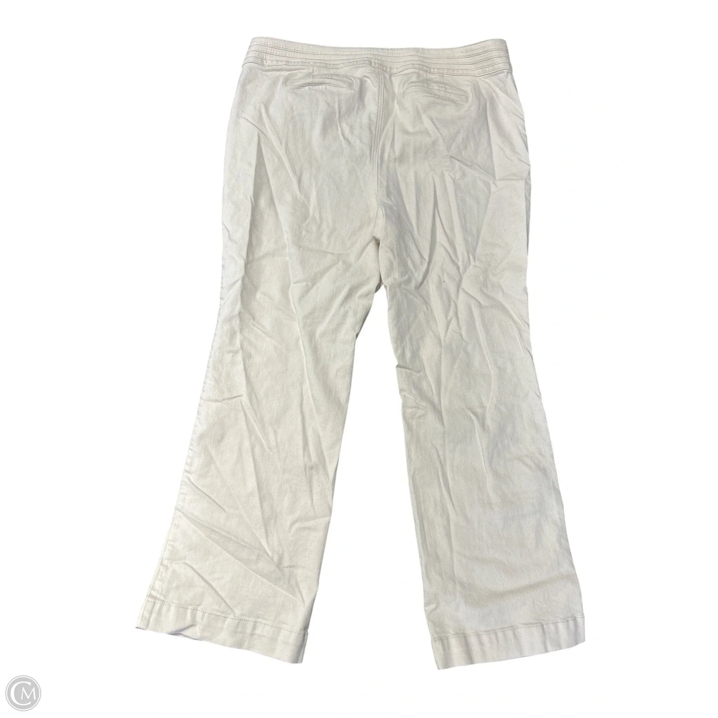 Jeans Wide Leg By Talbots In Cream, Size: 20