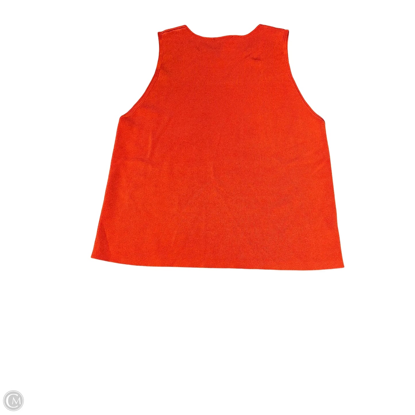 Top Sleeveless By Ann Taylor In Red, Size: Xxl