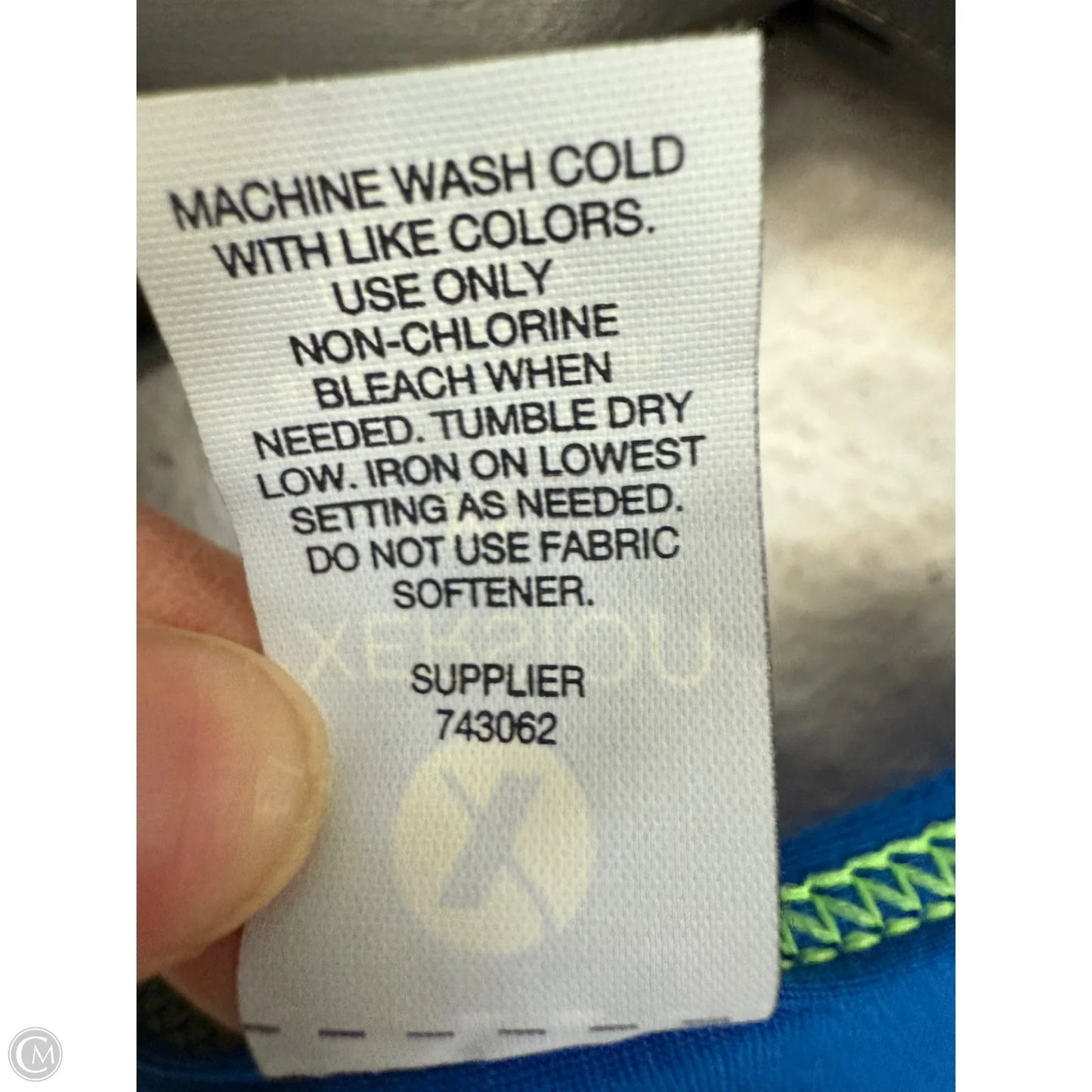 Athletic Tank Top By Xersion In Blue, Size: Xl