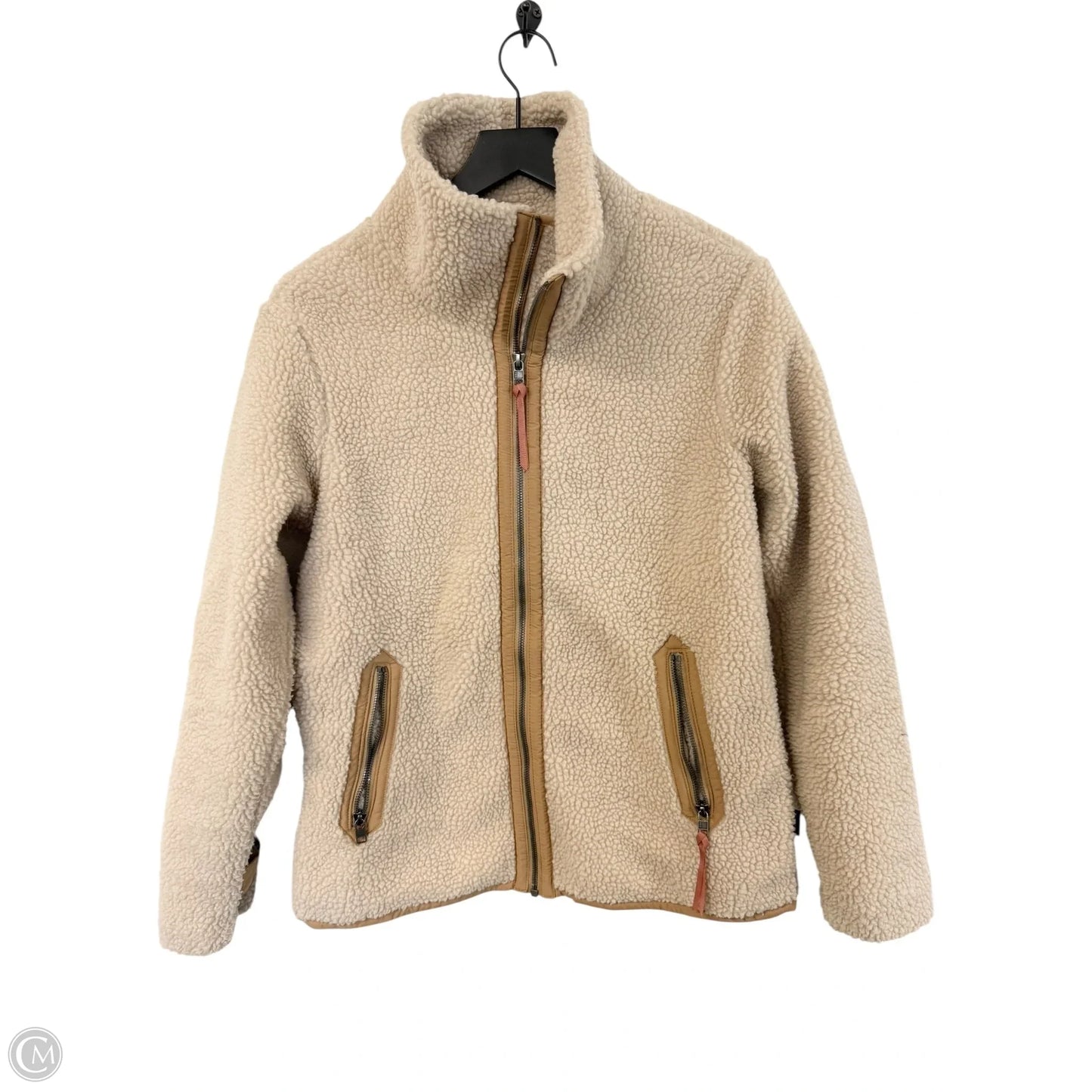 Jacket Faux Fur & Sherpa By Patagonia In Cream, Size: M