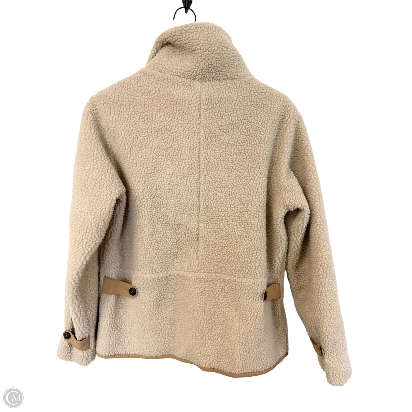 Jacket Faux Fur & Sherpa By Patagonia In Cream, Size: M