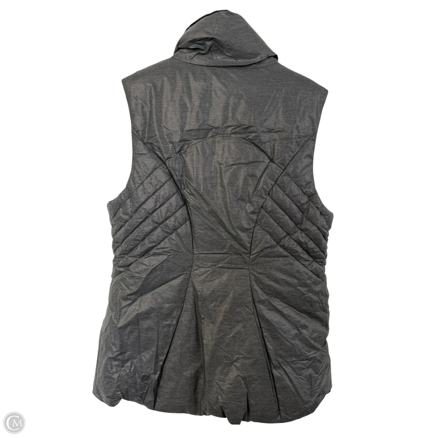 Vest Puffer & Quilted By Champion In Grey, Size: S