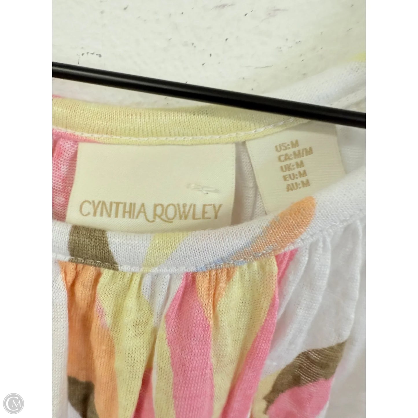 Top Sleeveless By Cynthia Rowley In Multi-colored, Size: M