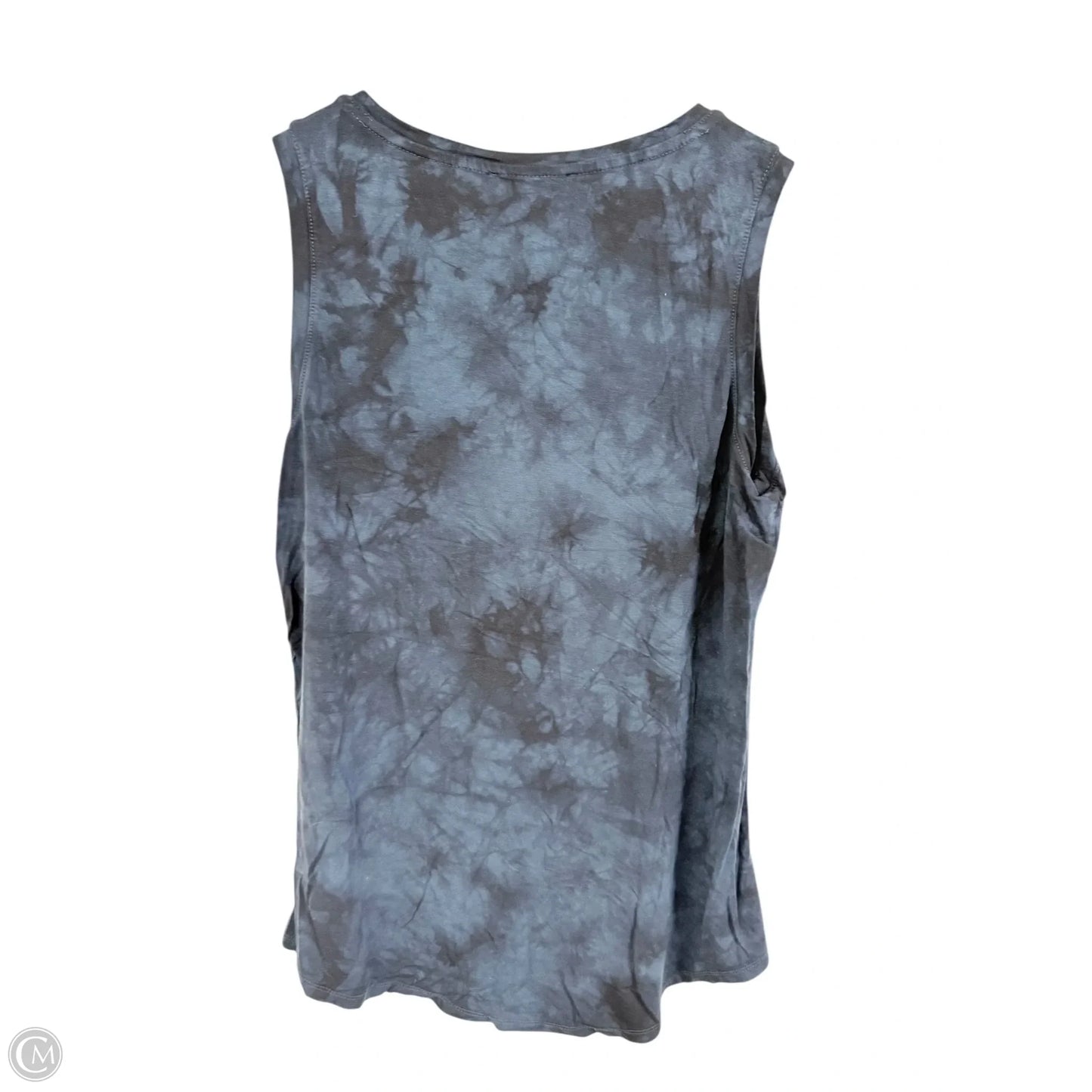 Top Sleeveless By Tahari By Arthur Levine In Navy, Size: M