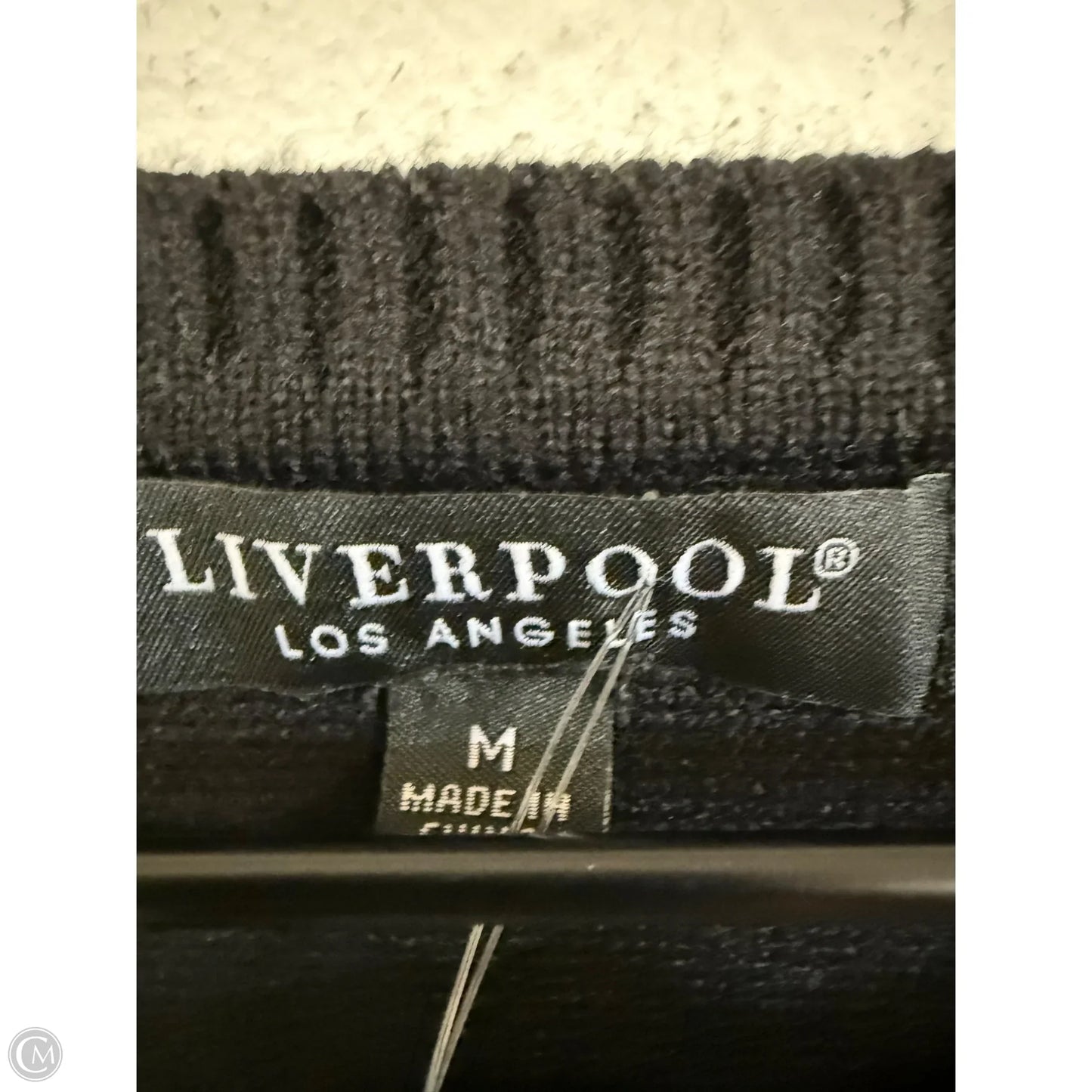 Sweater By Liverpool In Black, Size: M