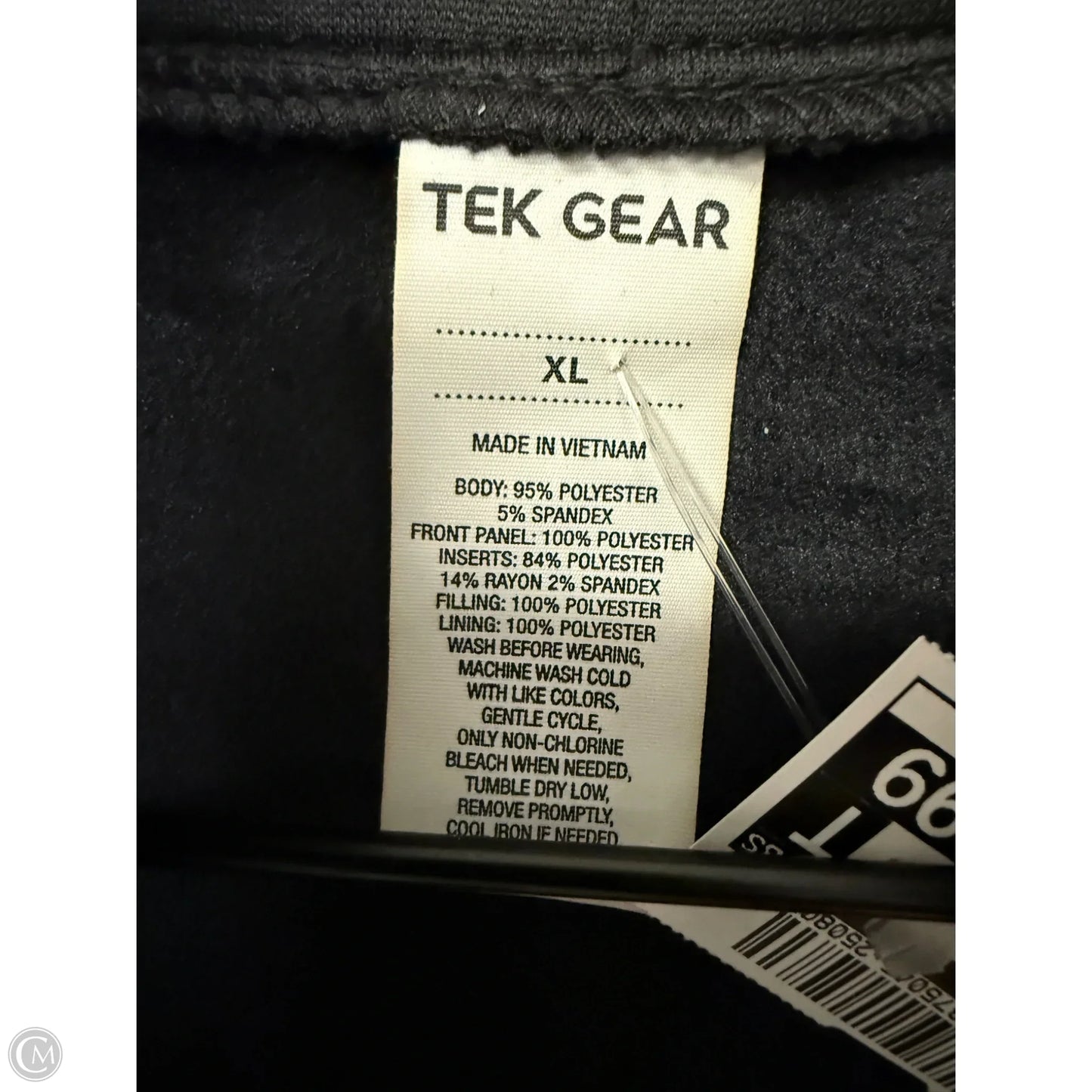 Jacket Other By Tek Gear In Black, Size: Xl