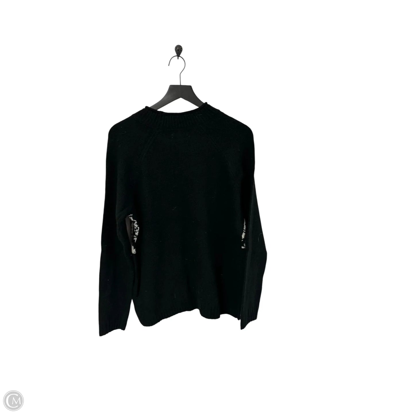 Sweater By Croft And Barrow In Black & White, Size: Xl