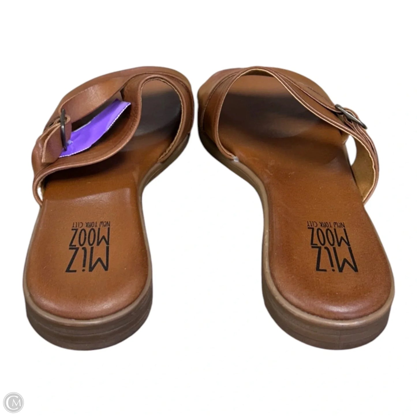 Sandals Flats By Miz Mooz In Brown, Size: 7.5