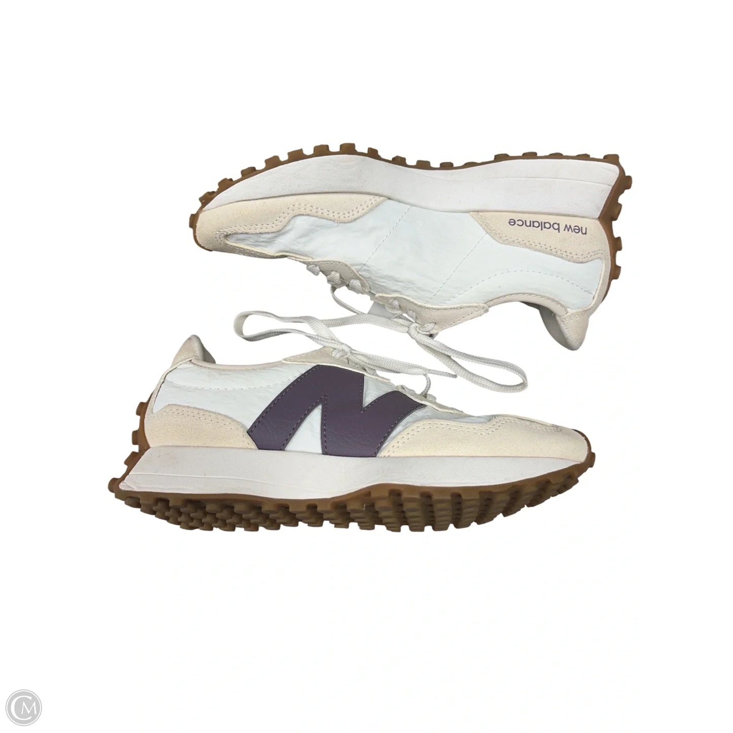 Shoes Sneakers By New Balance In Purple & Tan, Size: 7