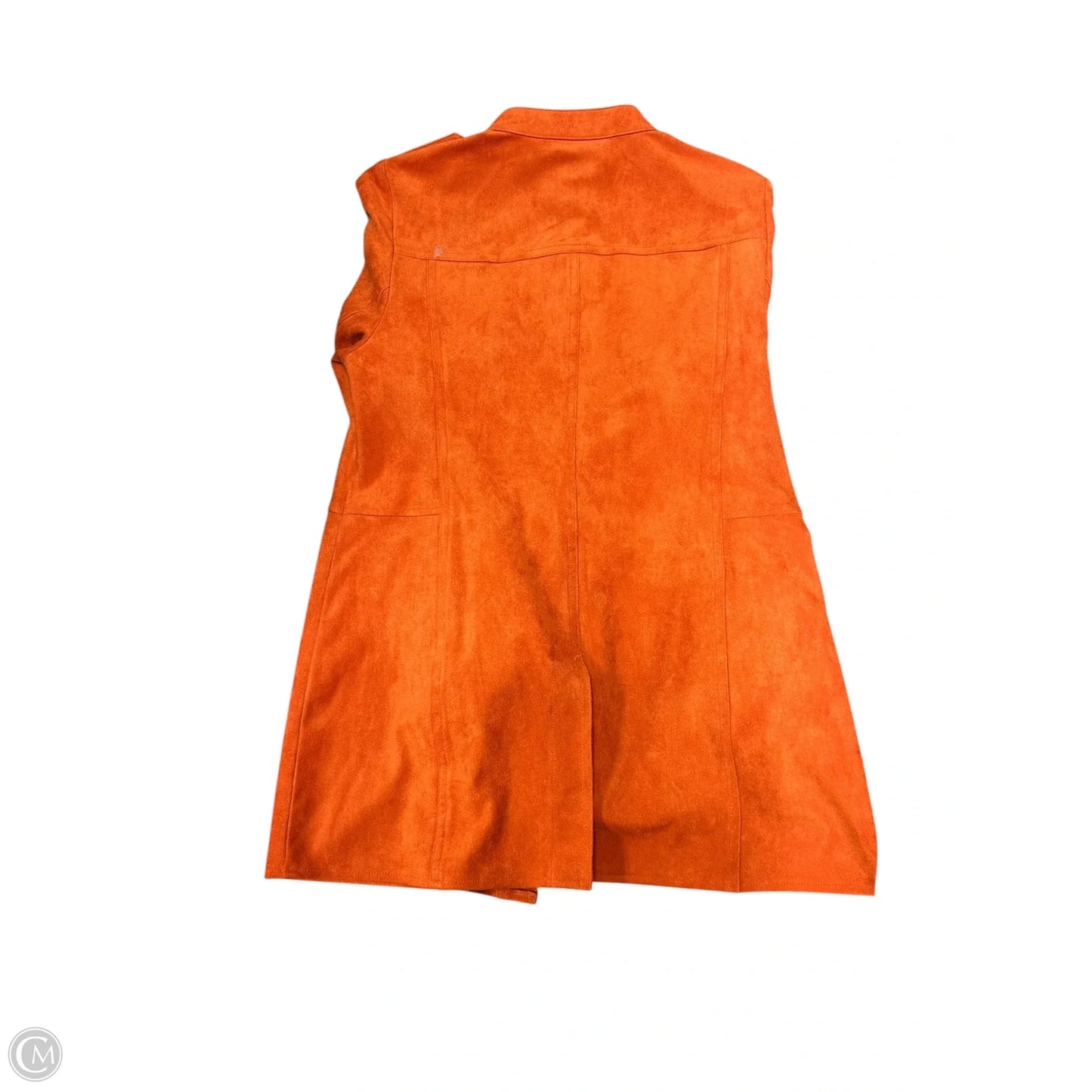 Jacket Other By Chicos In Orange, Size: Xs