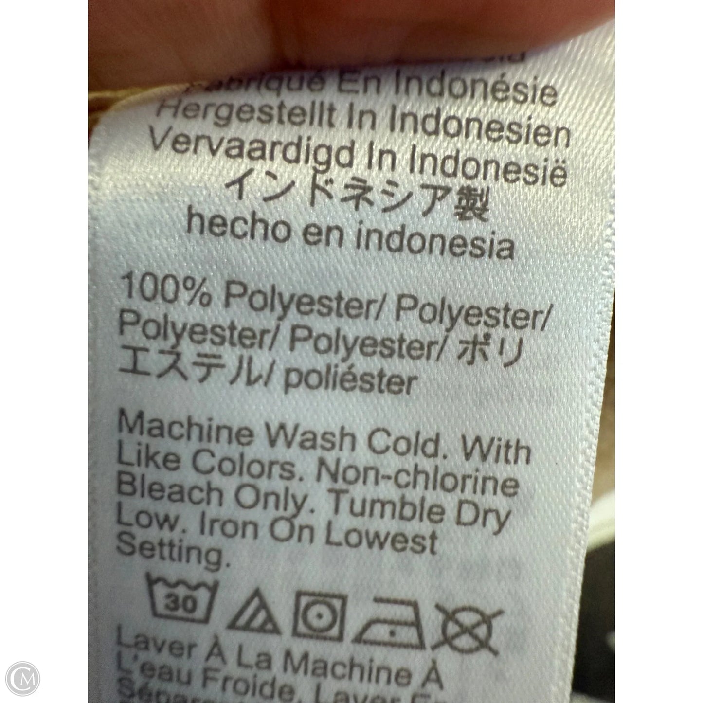 Sweater By J. Crew In Tan & White, Size: M