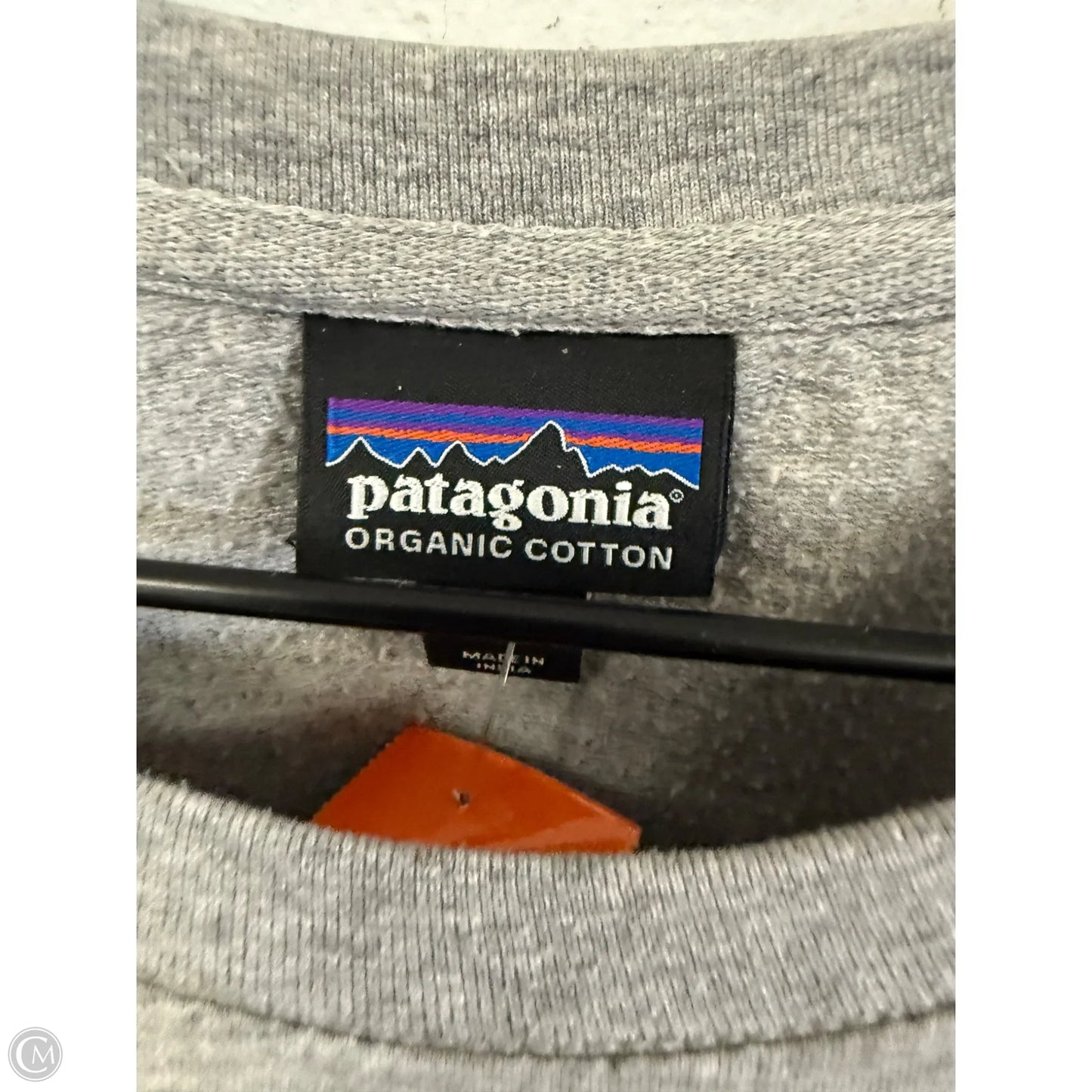 Sweatshirt Crewneck By Patagonia In Grey, Size: M