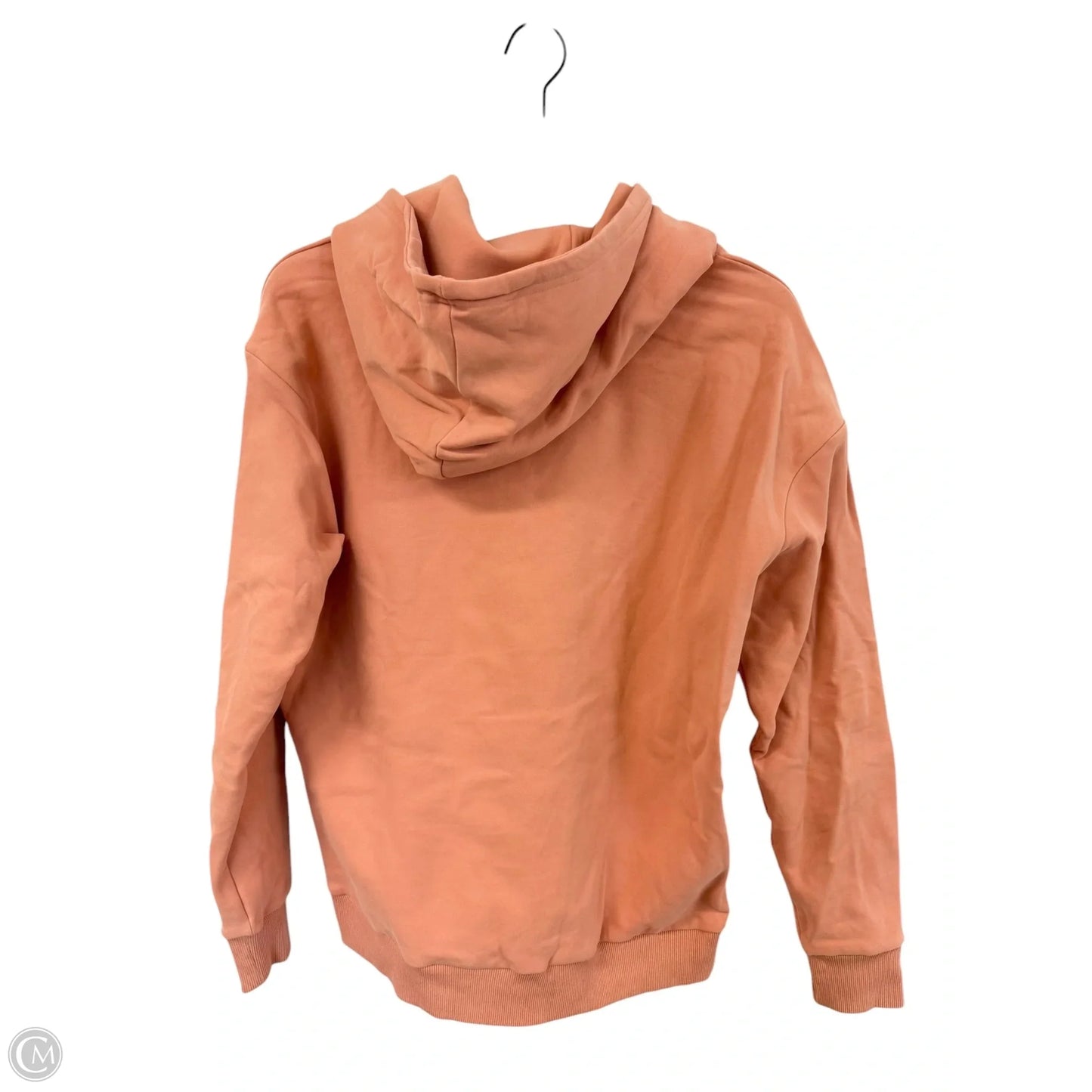 Athletic Sweatshirt Hoodie By Zyia In Orange, Size: M