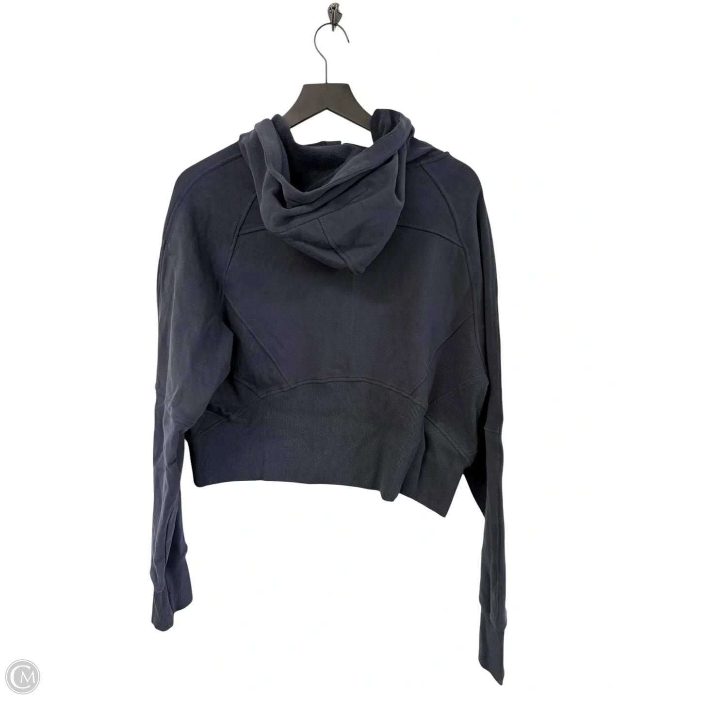 Athletic Sweatshirt Hoodie By Zyia In Navy, Size: M
