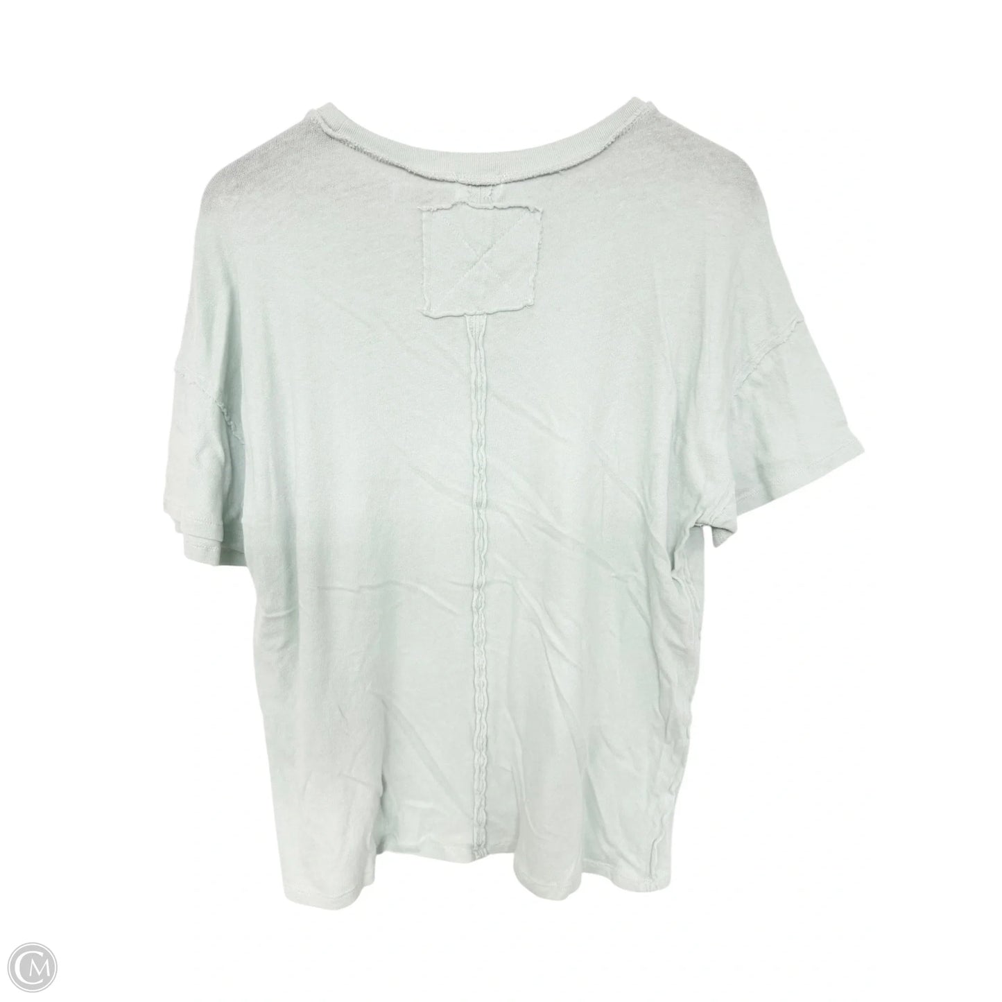 Top Short Sleeve By Bke In Green, Size: L