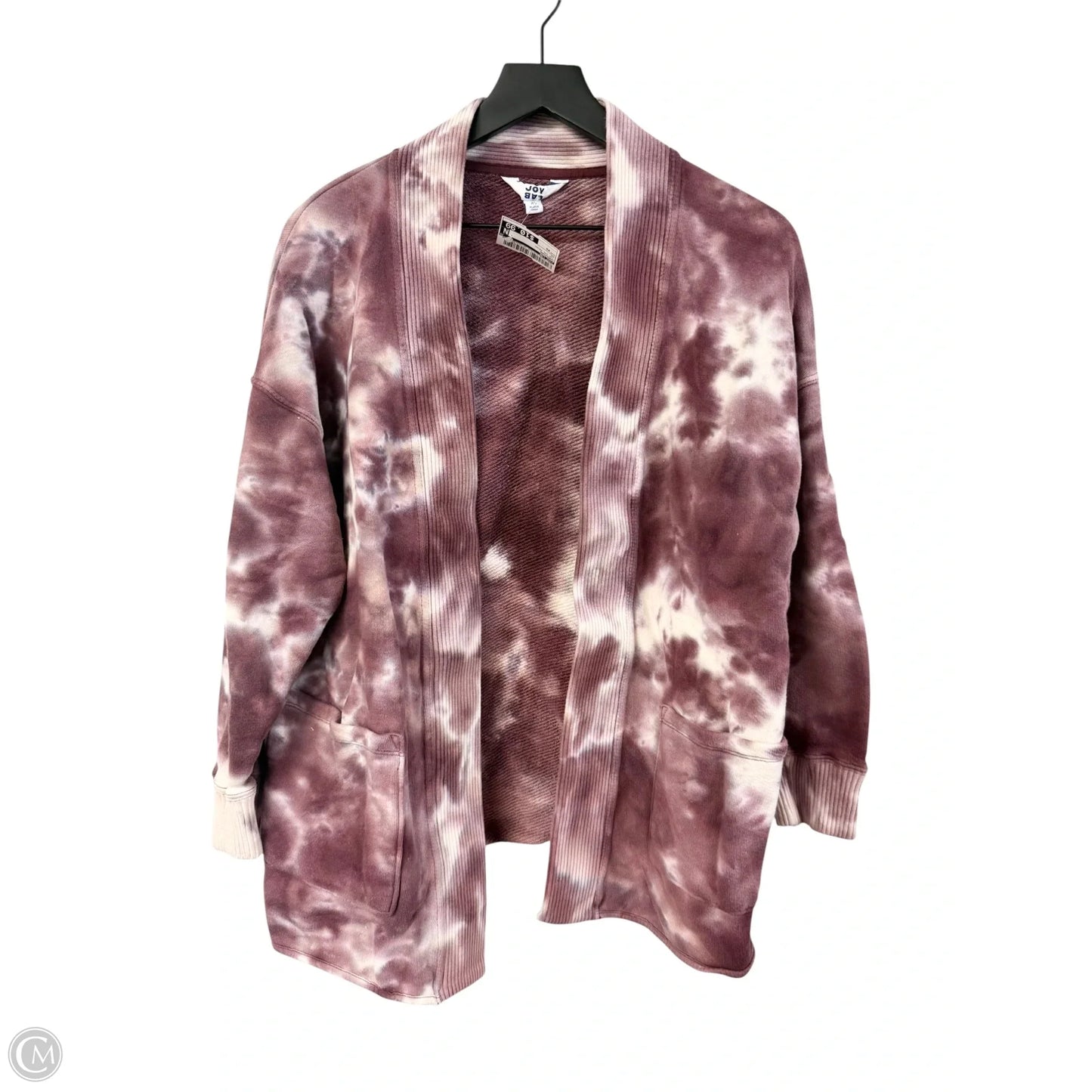 Cardigan By Joy Lab In Tie Dye Print, Size: Xs