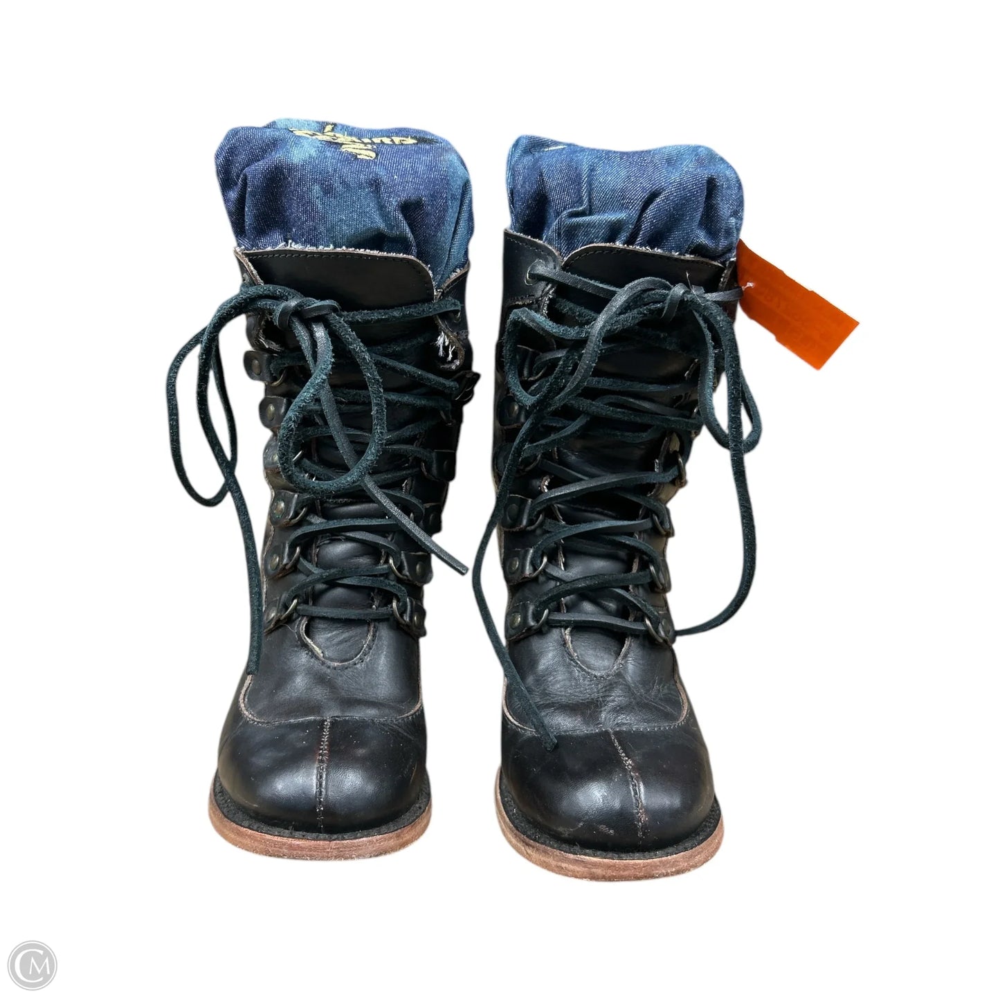 Boots Leather By Freebird In Black, Size: 7