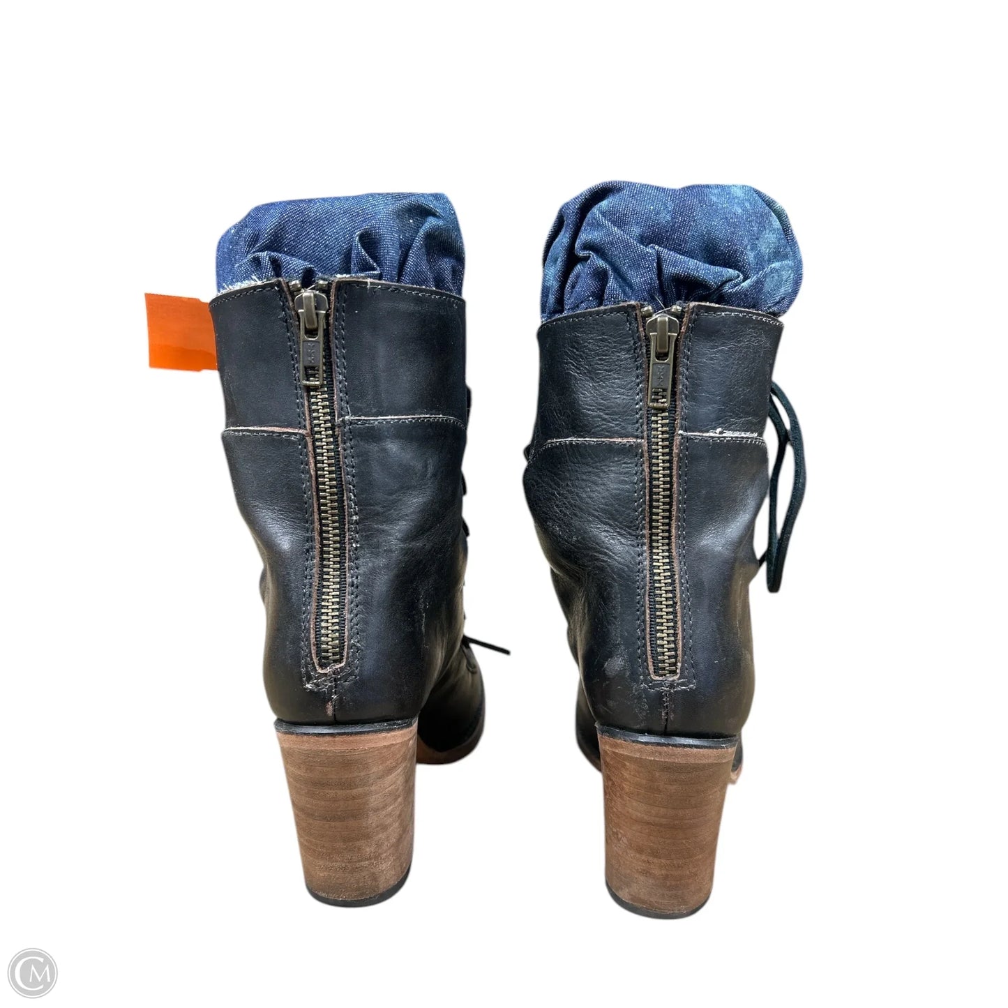 Boots Leather By Freebird In Black, Size: 7
