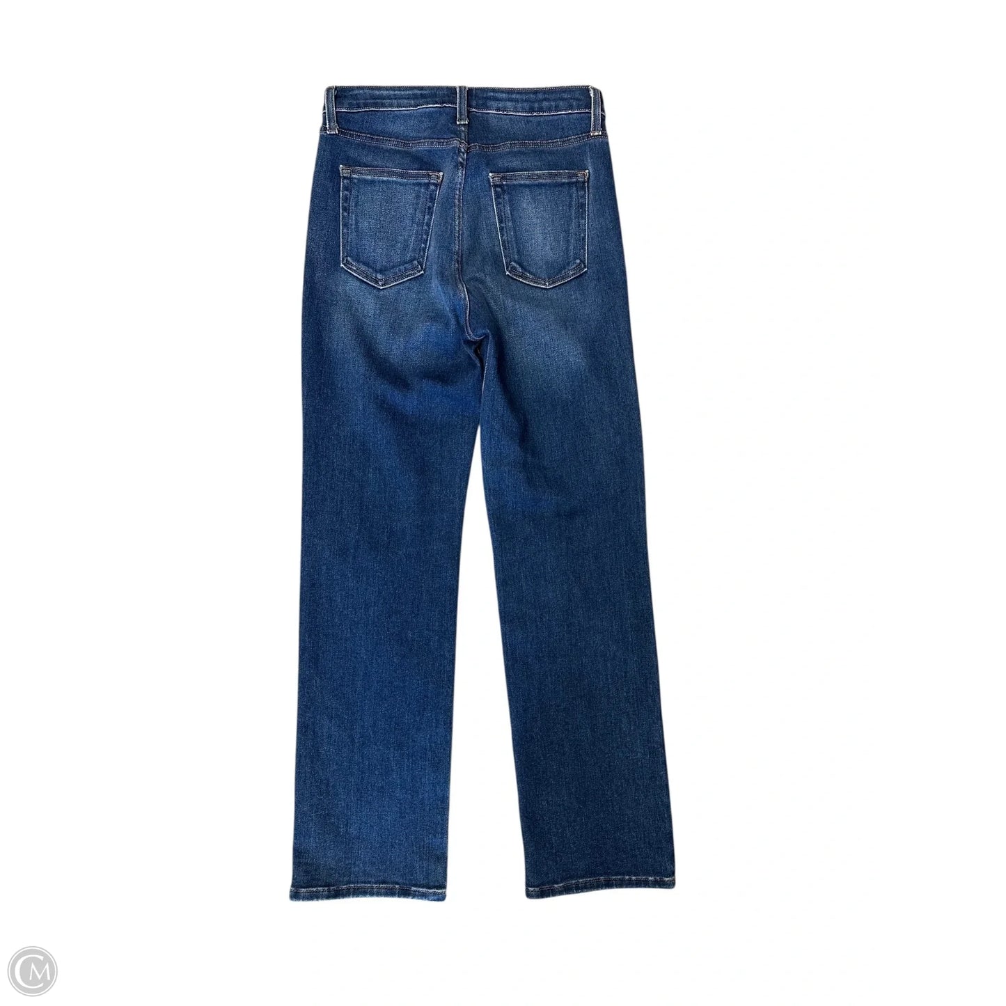 Jeans Straight By Just Black In Blue Denim, Size: 6