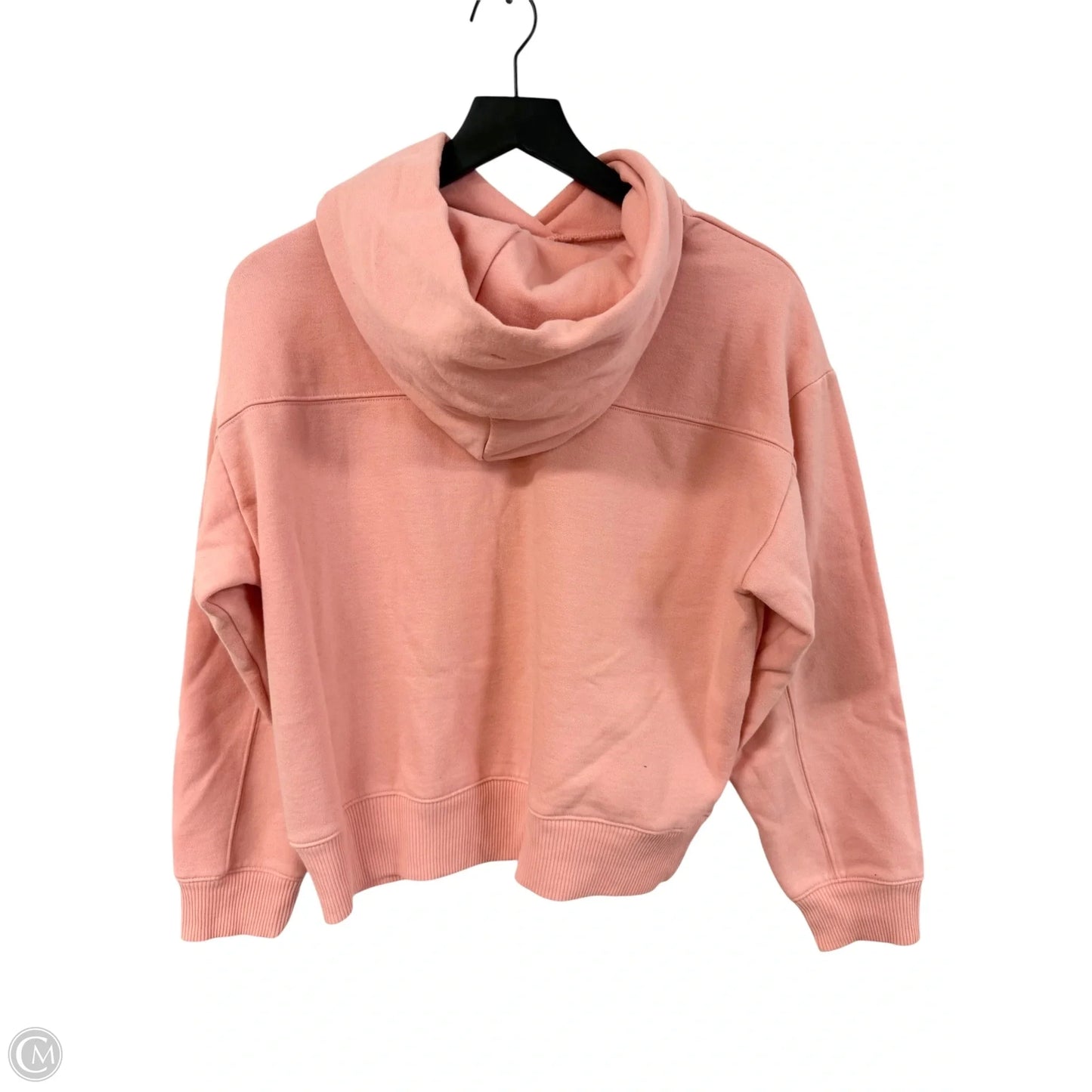 Sweatshirt Hoodie By A New Day In Peach, Size: M