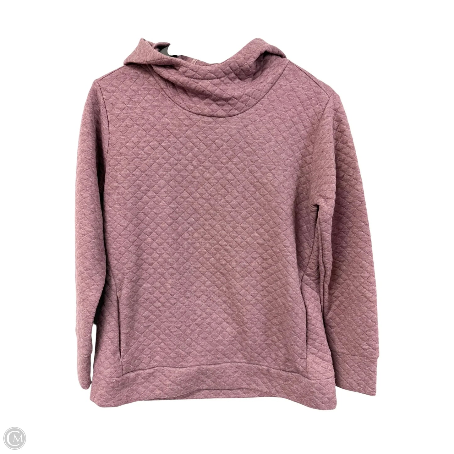 Athletic Sweatshirt Hoodie By Rbx In Purple, Size: M