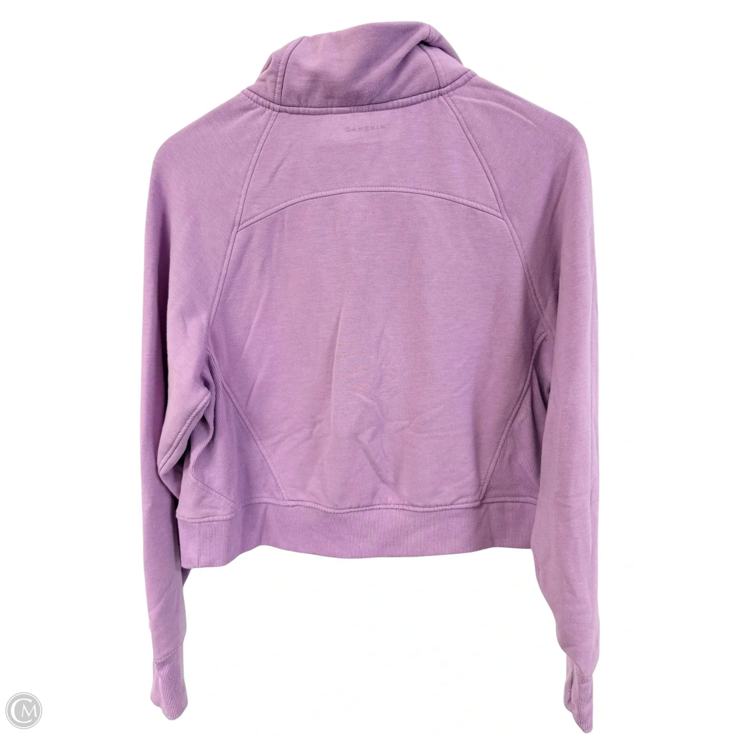 Sweatshirt Collar By Danskin In Purple, Size: S