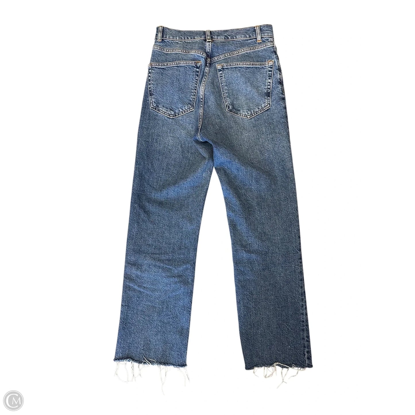 Jeans Straight By Asos In Blue Denim, Size: 6