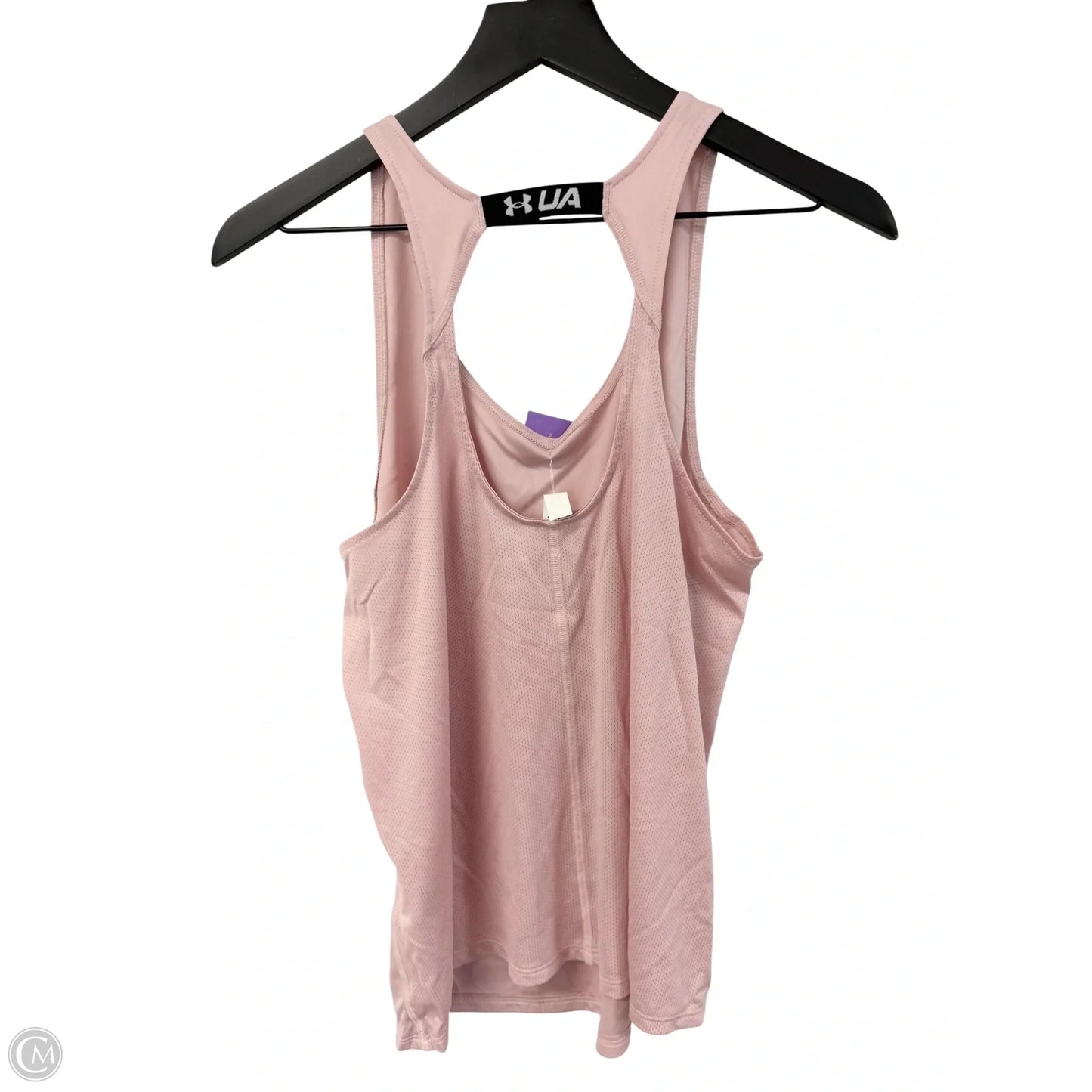 Athletic Tank Top By Under Armour In Pink, Size: M