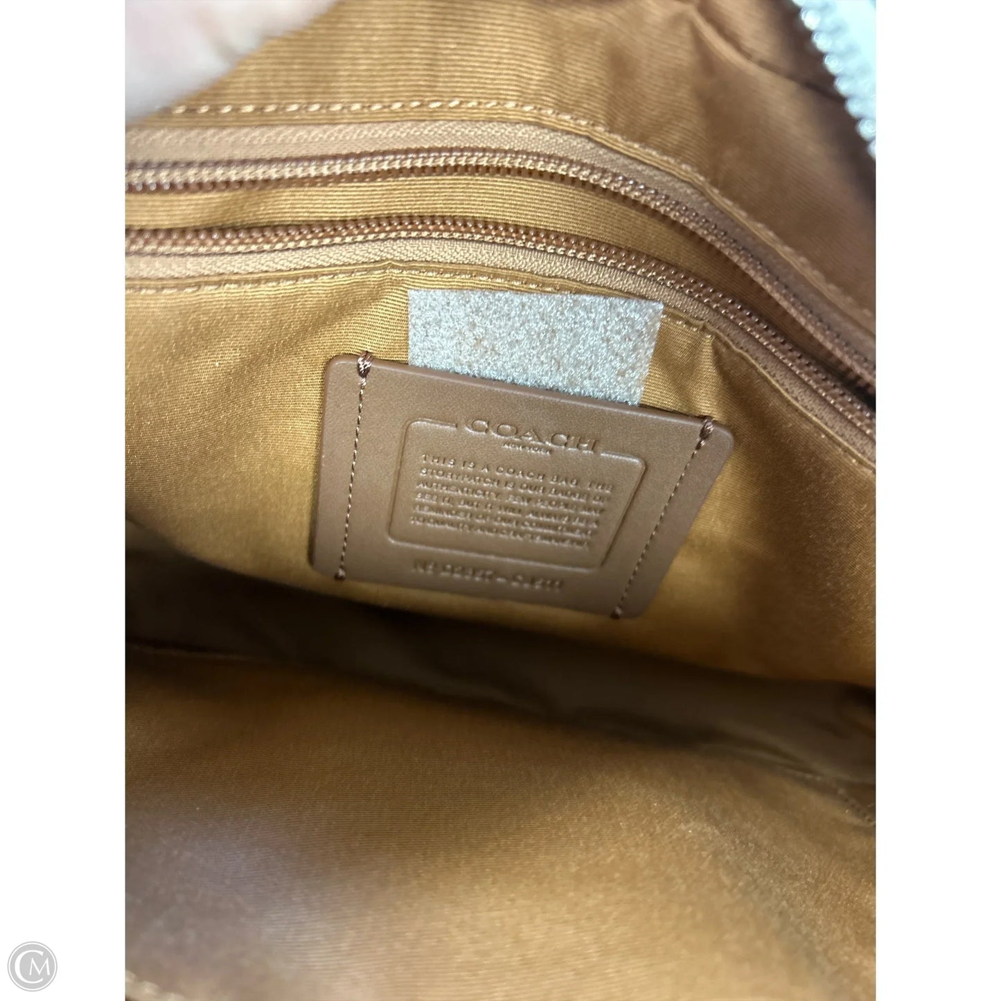 Crossbody Designer By Coach, Size: Medium