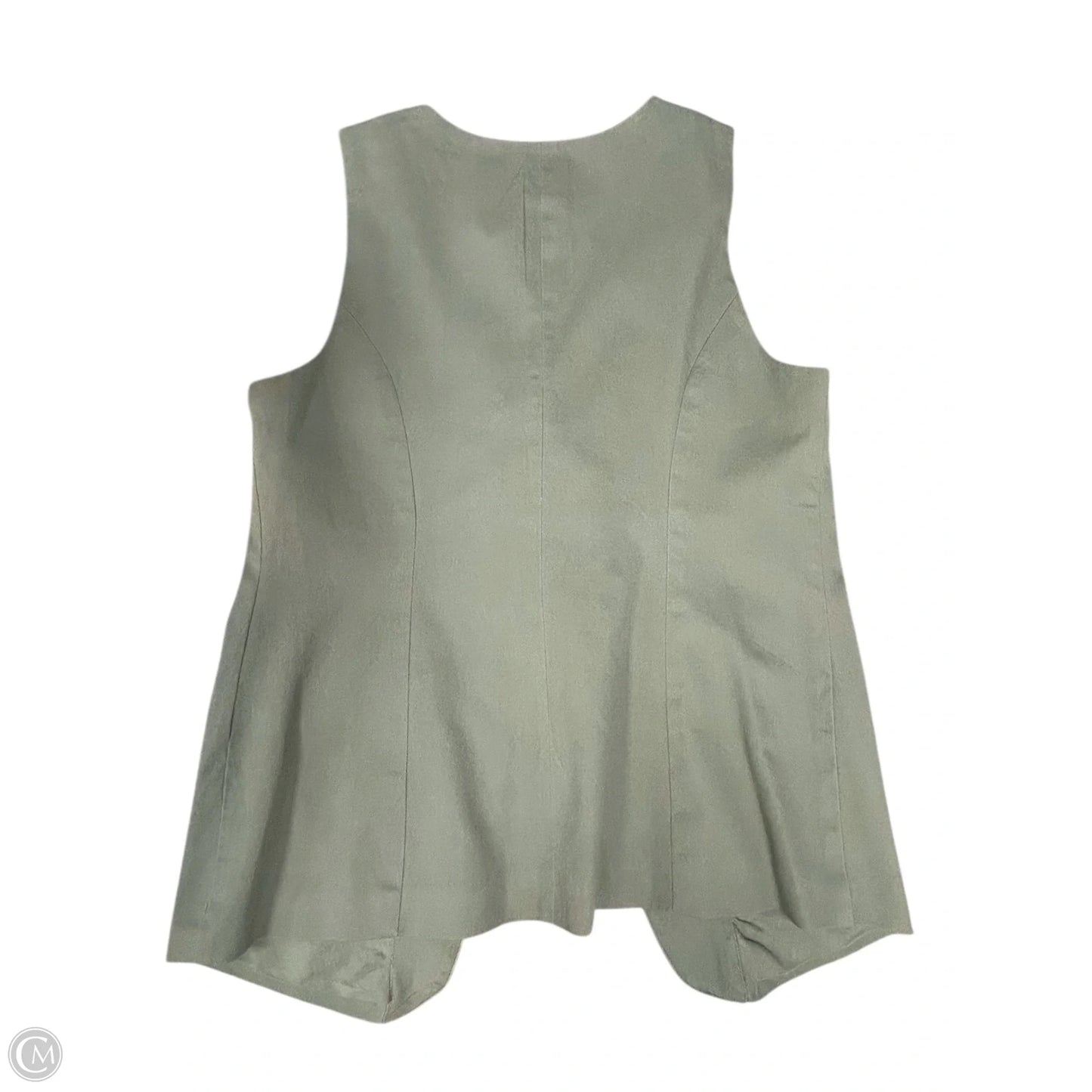 Top Sleeveless By Ana In Green, Size: S