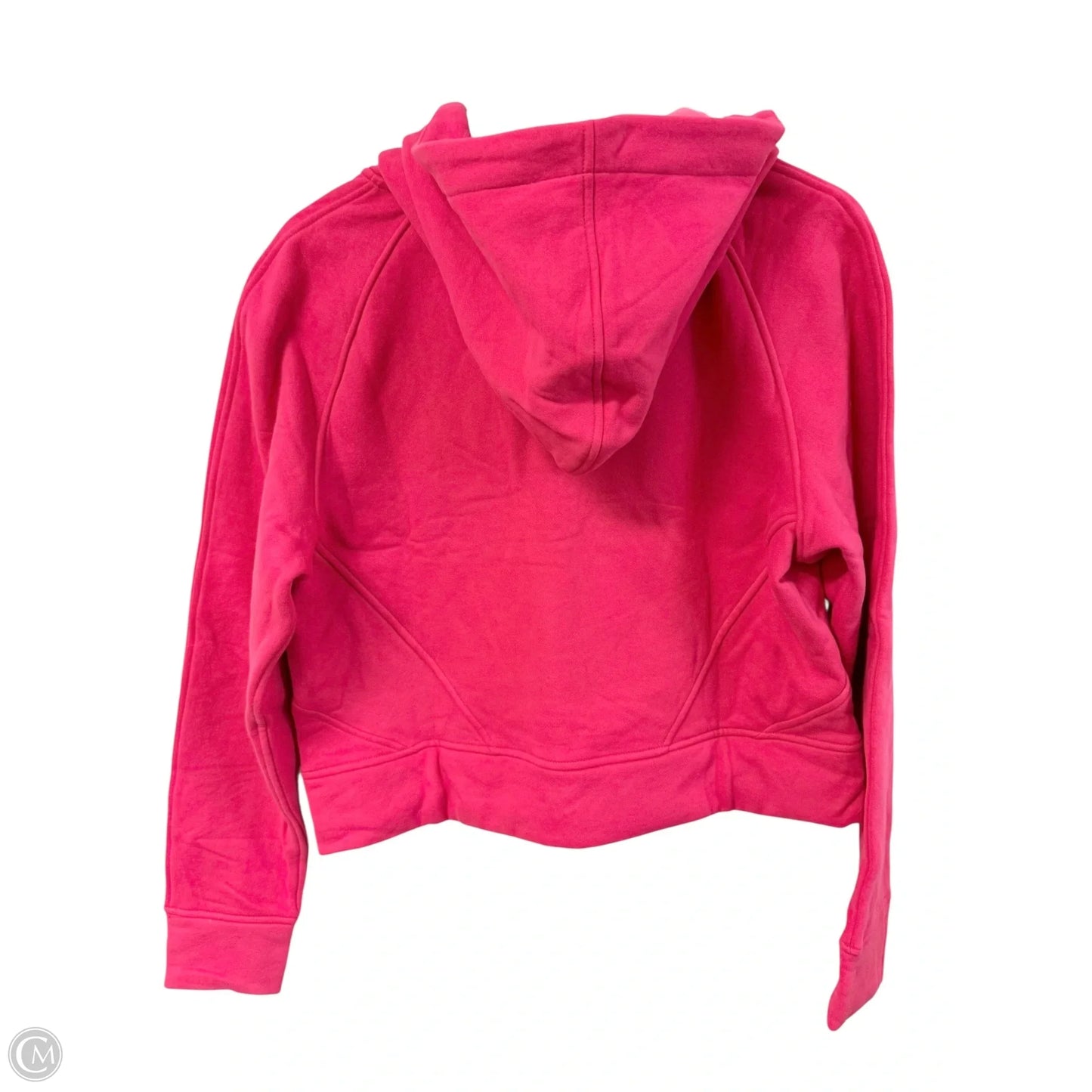 Sweatshirt Hoodie By Cme In Pink, Size: S