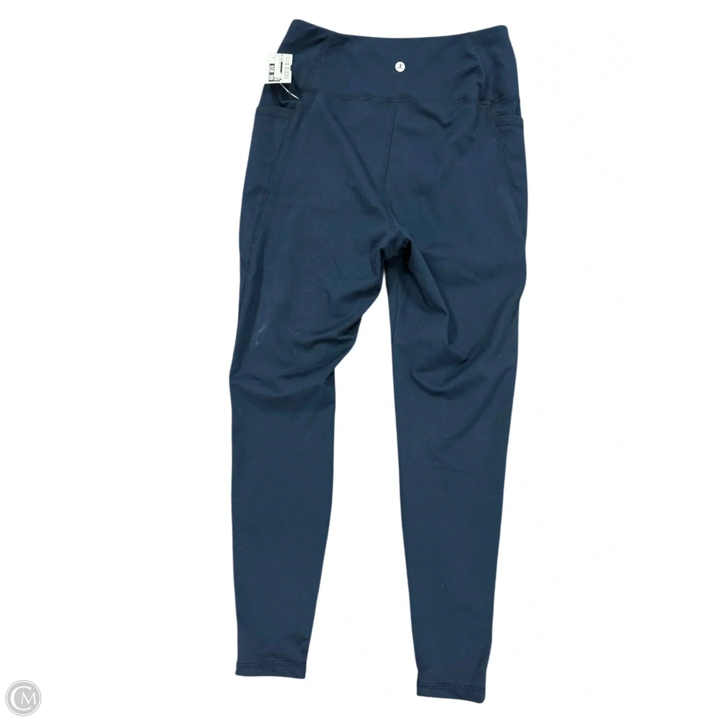 Athletic Leggings By Danskin In Navy, Size: M