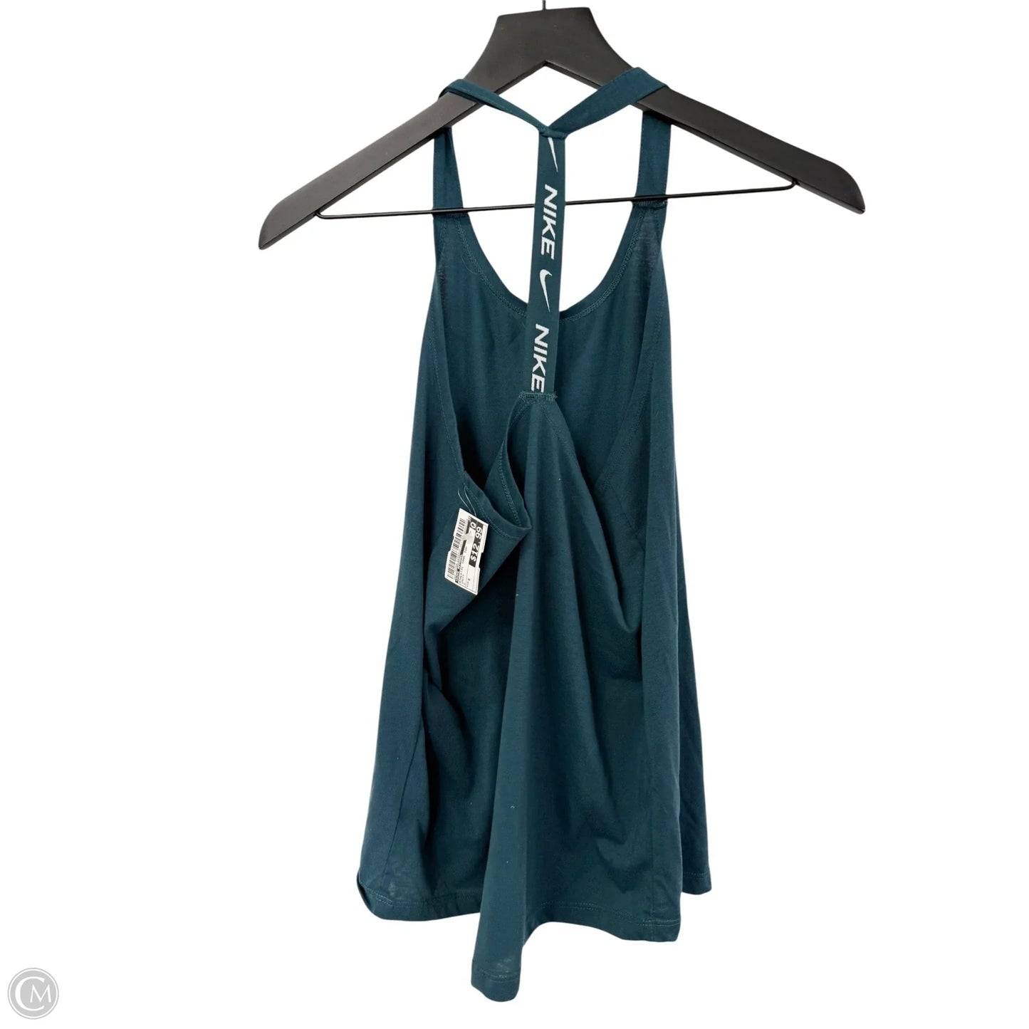 Athletic Tank Top By Nike Apparel In Green, Size: S