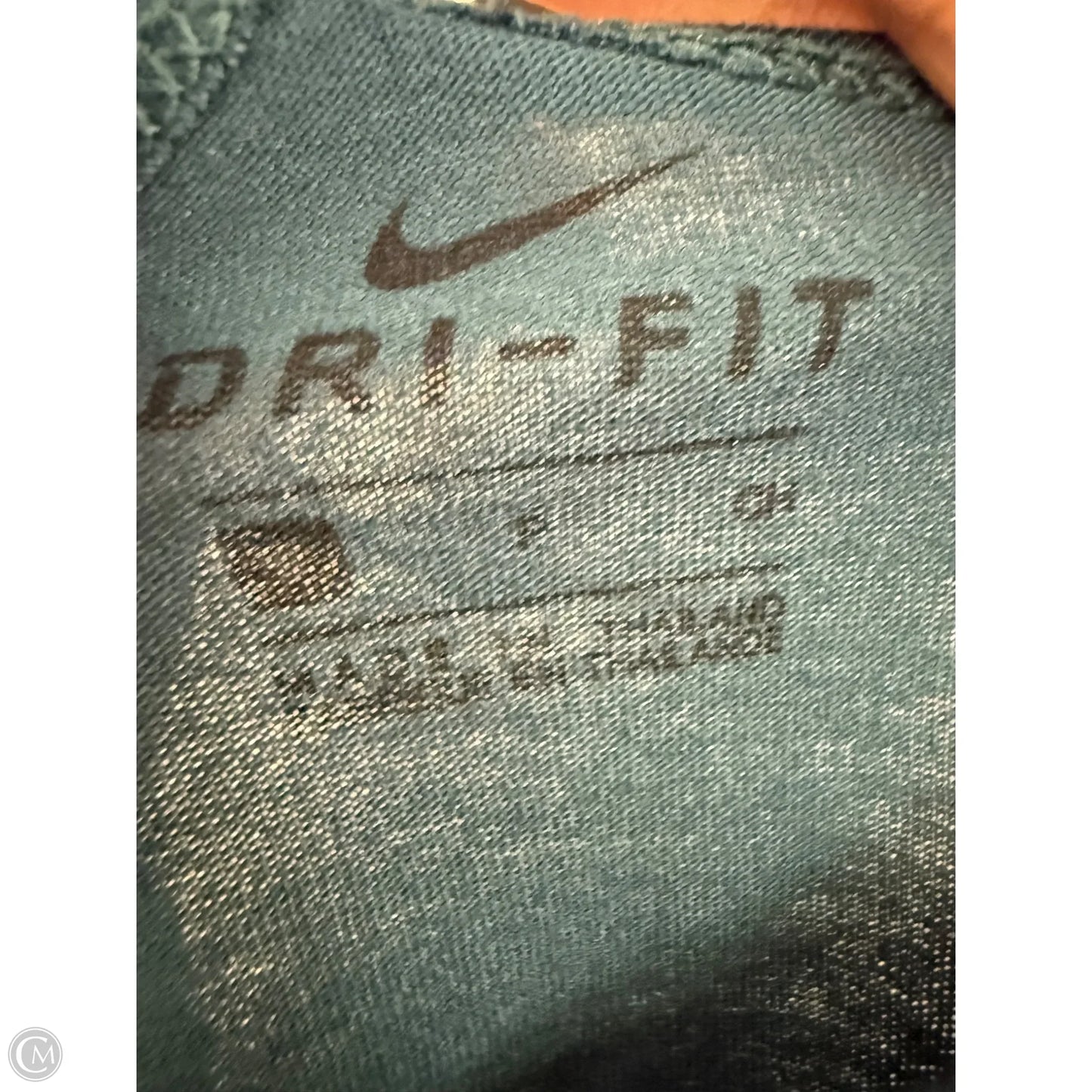 Athletic Tank Top By Nike Apparel In Green, Size: S
