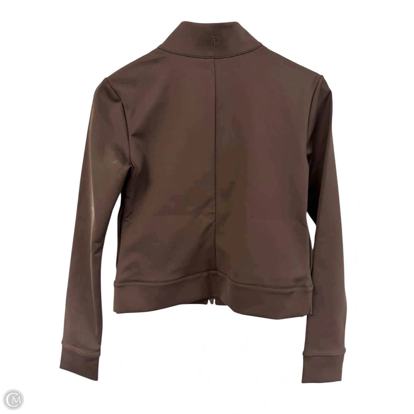Athletic Jacket By Cmb In Brown, Size: S