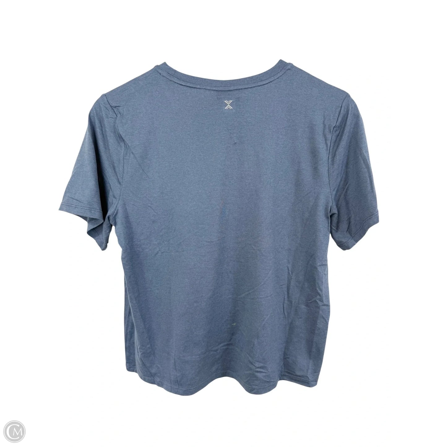 Athletic Top Short Sleeve By Xersion In Blue, Size: M