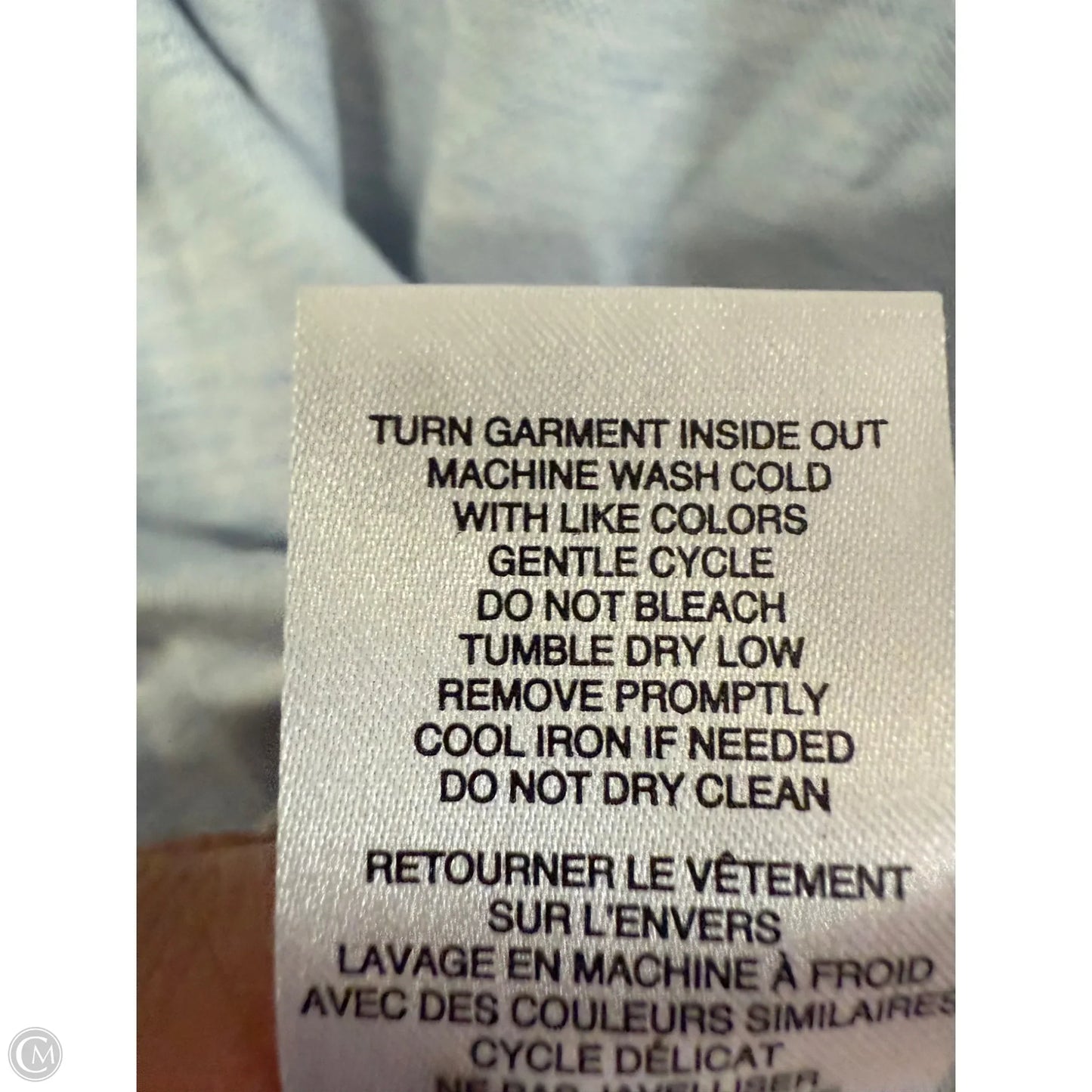 Athletic Tank Top By Cmc In Blue, Size: M