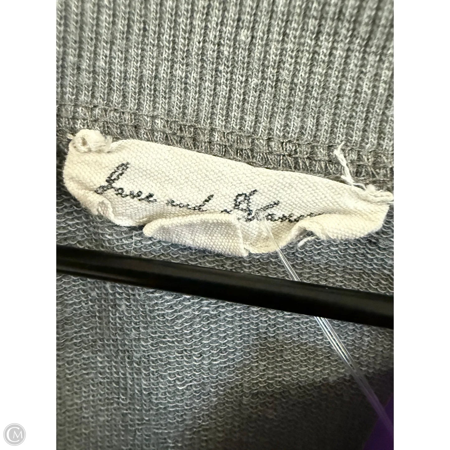 Sweatshirt Crewneck By Jane And Delancey In Grey, Size: S