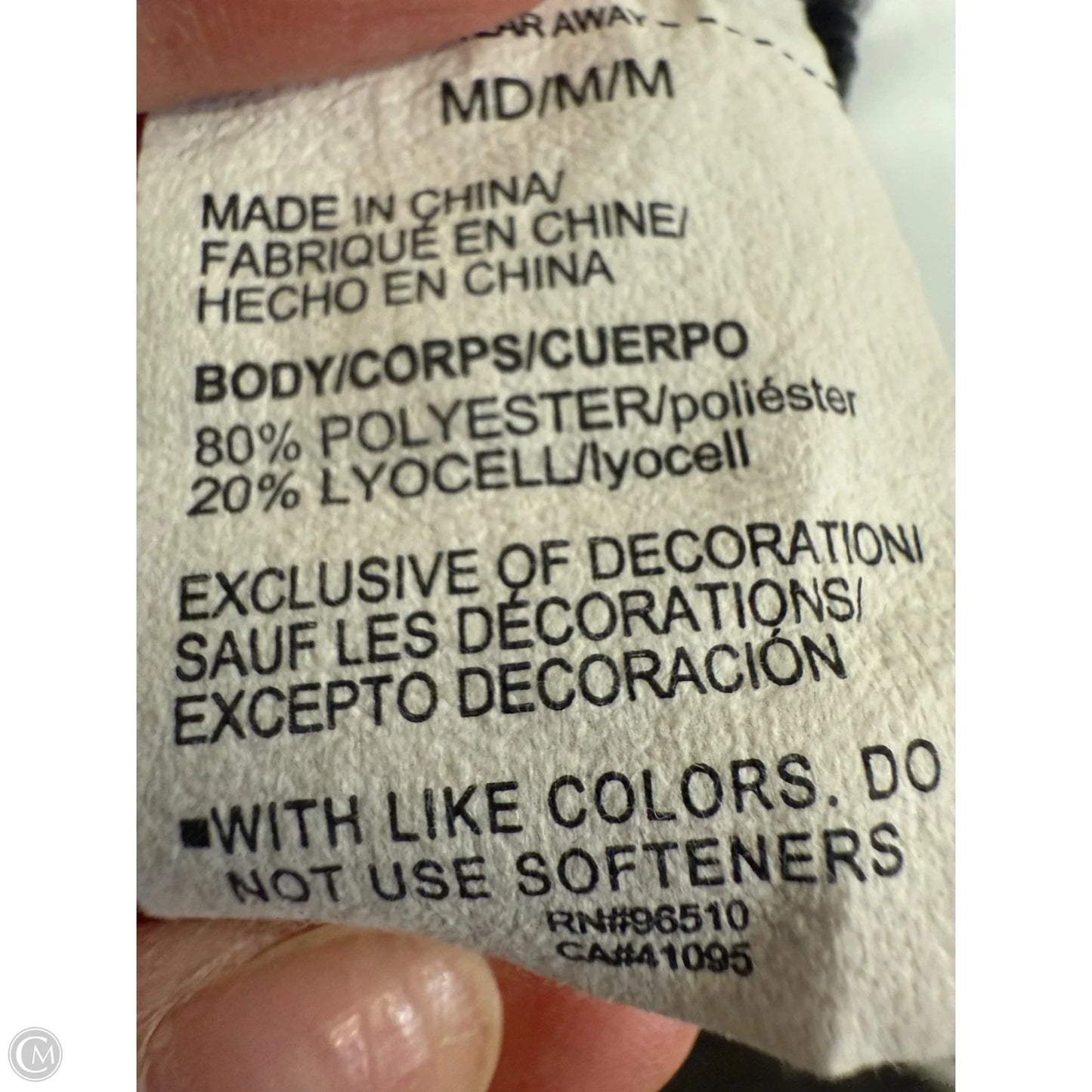 Athletic Top Short Sleeve By Under Armour In Grey, Size: M