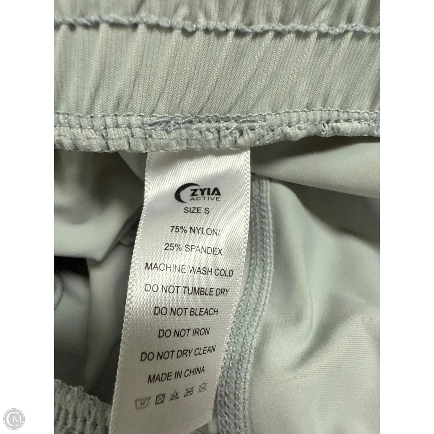 Athletic Pants By Zyia In Grey, Size: S