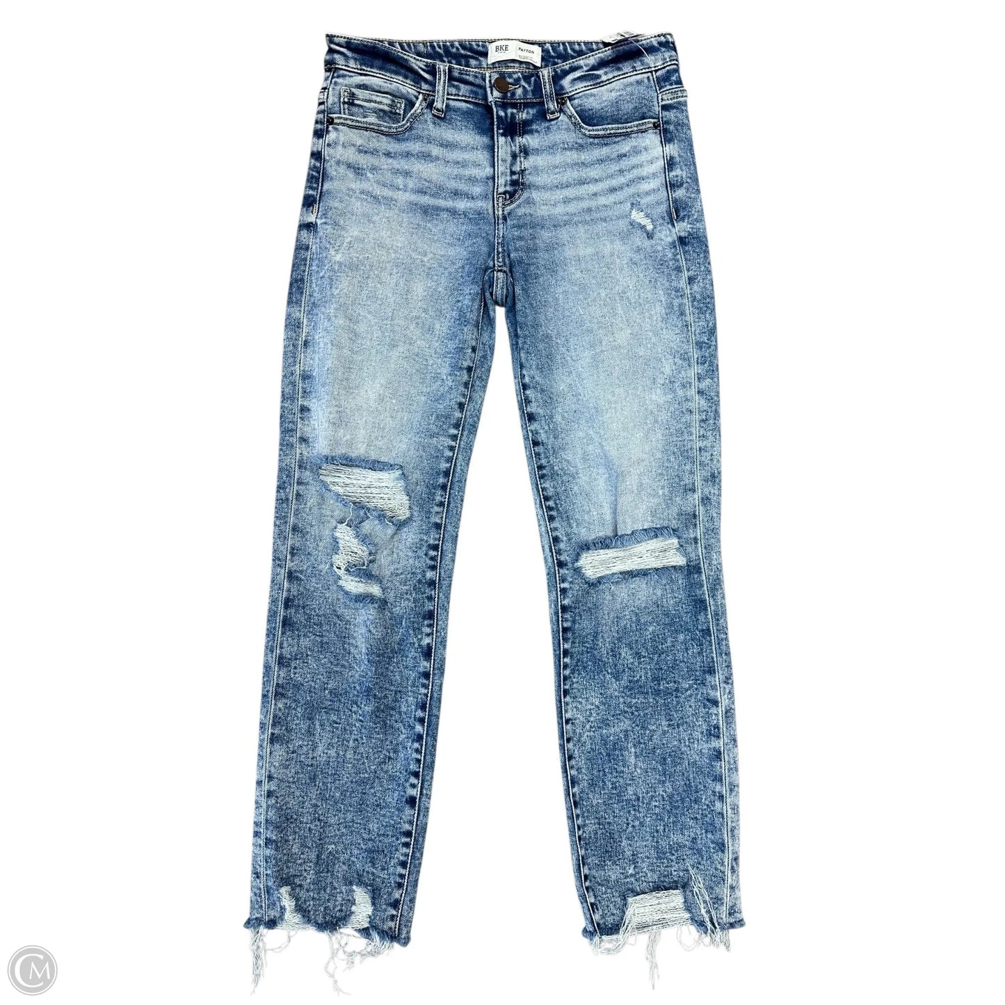 Jeans Straight By Bke In Blue Denim, Size: 4