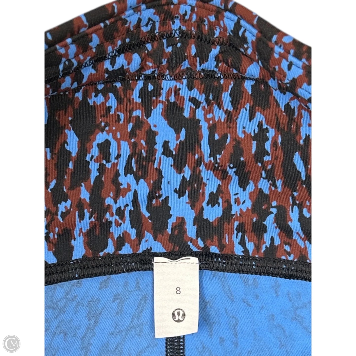 Athletic Leggings By Lululemon In Multi-colored, Size: 8